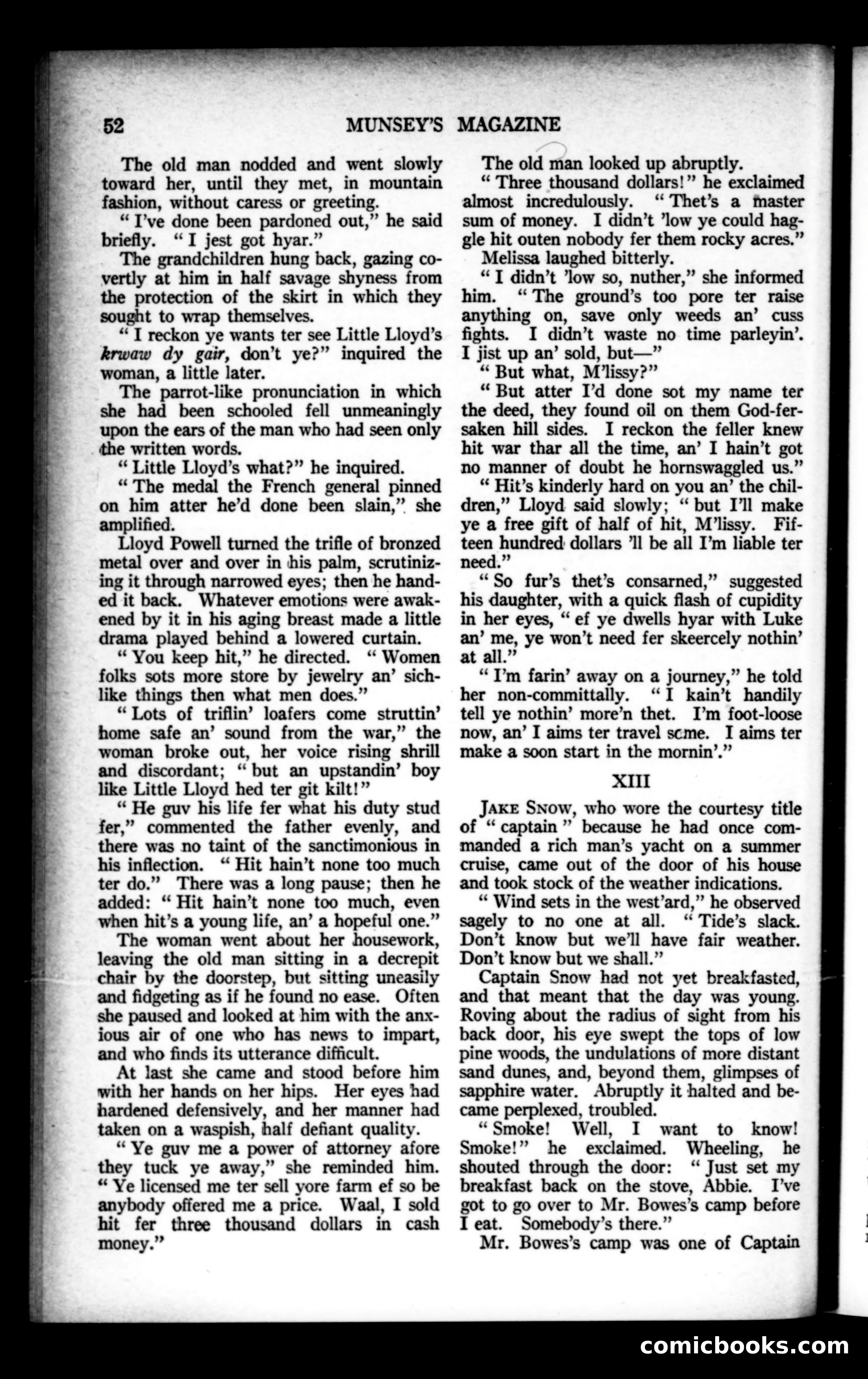 Munsey's Magazine, October 1922 — page 52 of 194