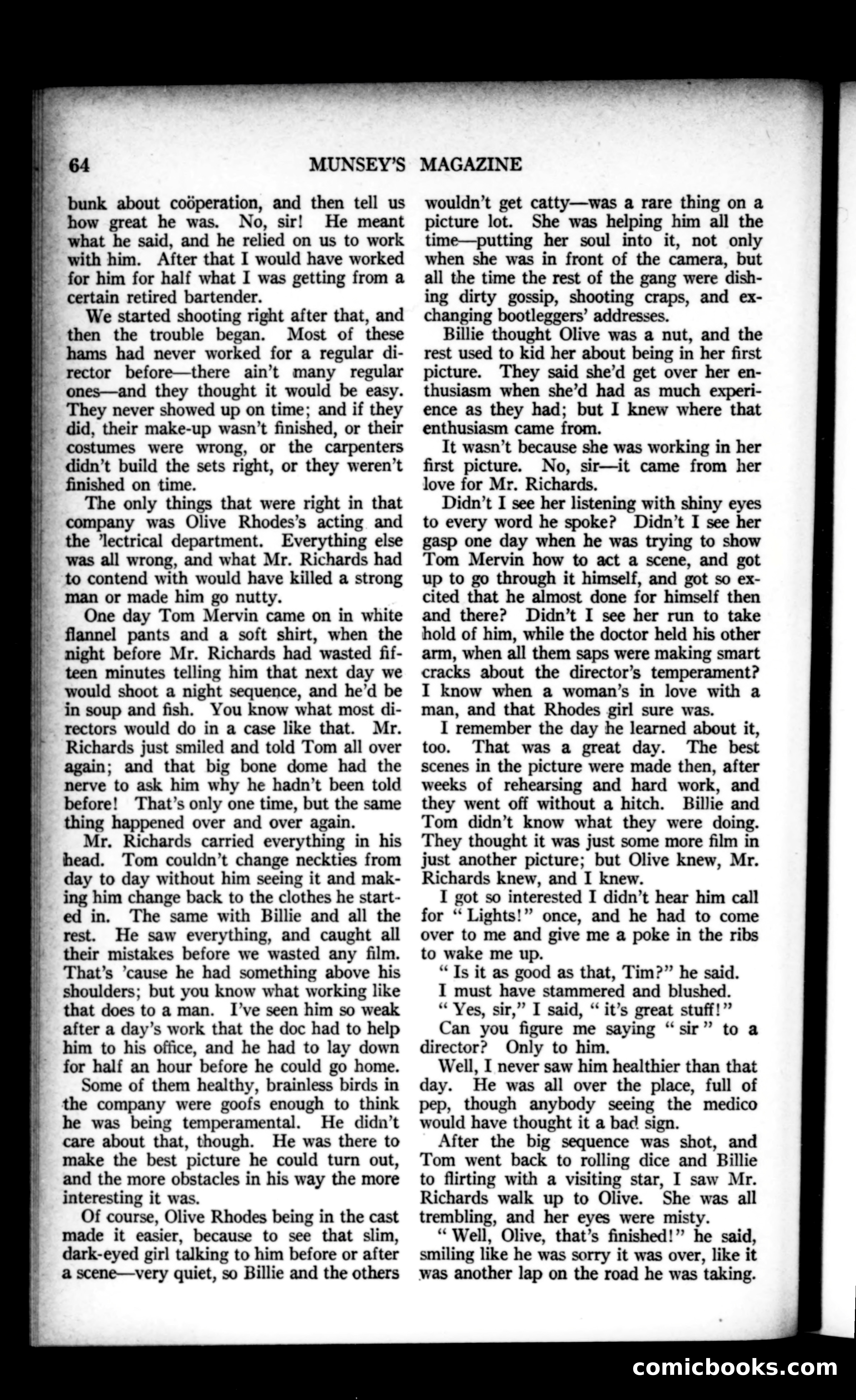 Munsey's Magazine, October 1922 — page 64 of 194
