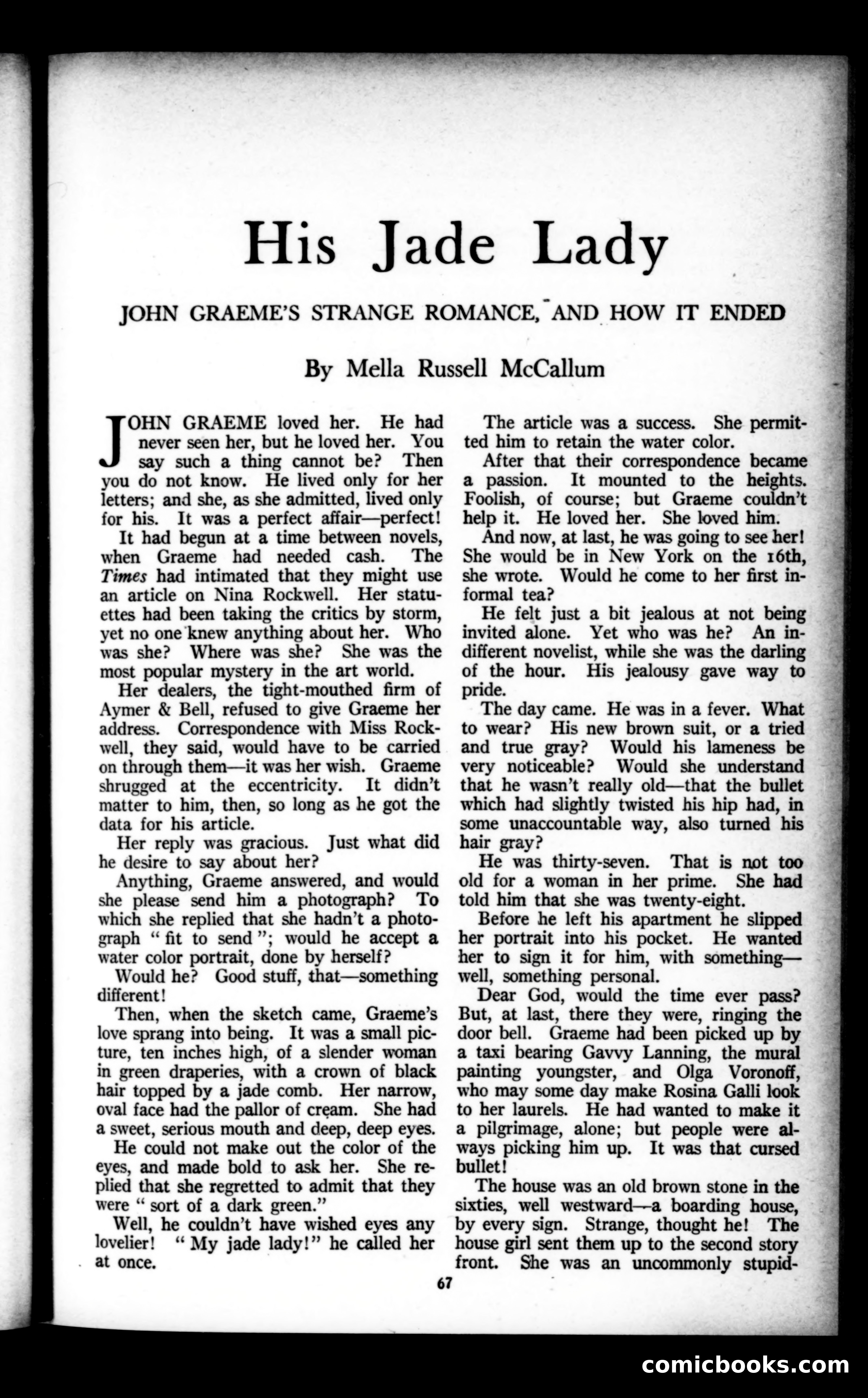 Munsey's Magazine, October 1922 — page 67 of 194