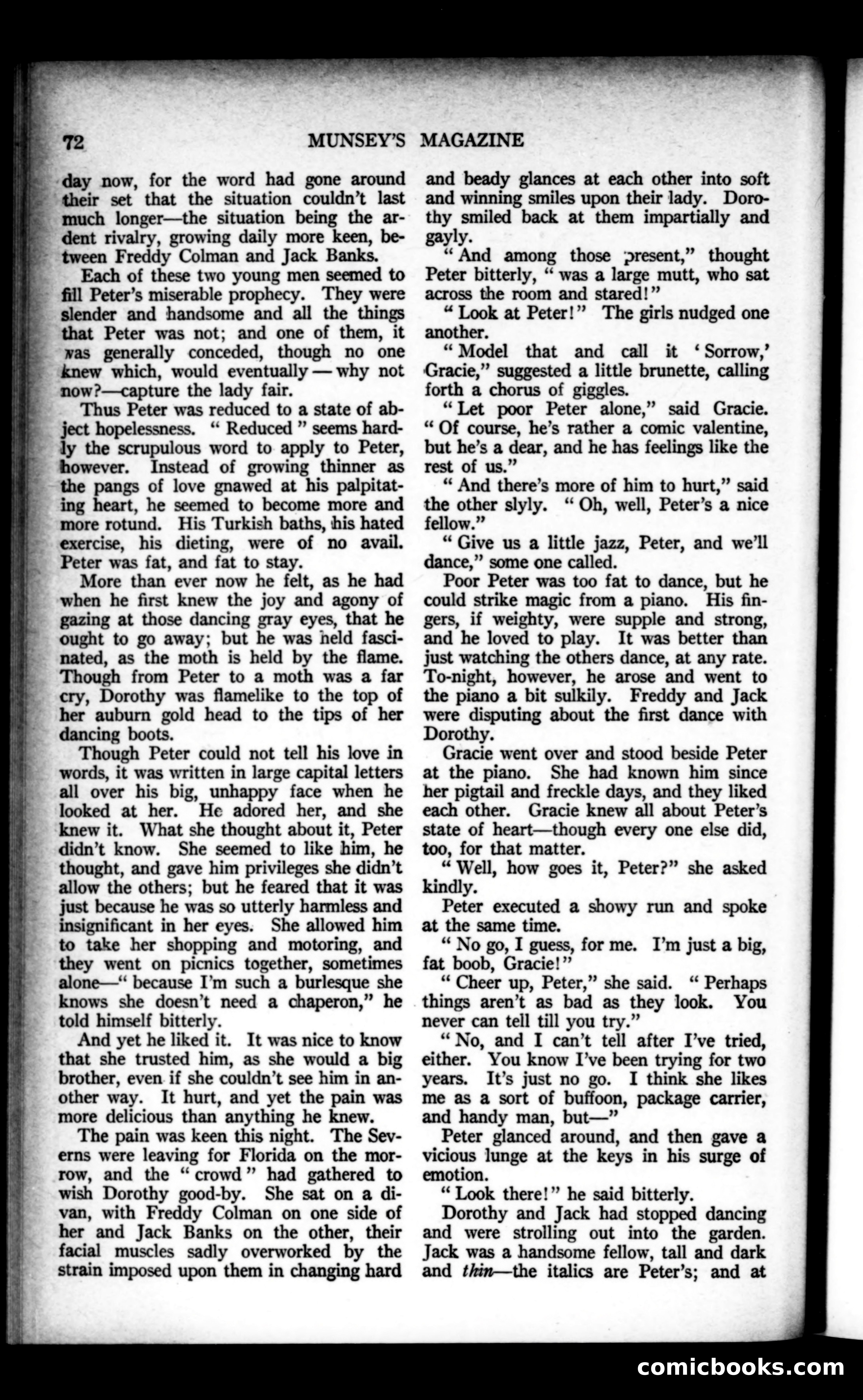 Munsey's Magazine, October 1922 — page 72 of 194