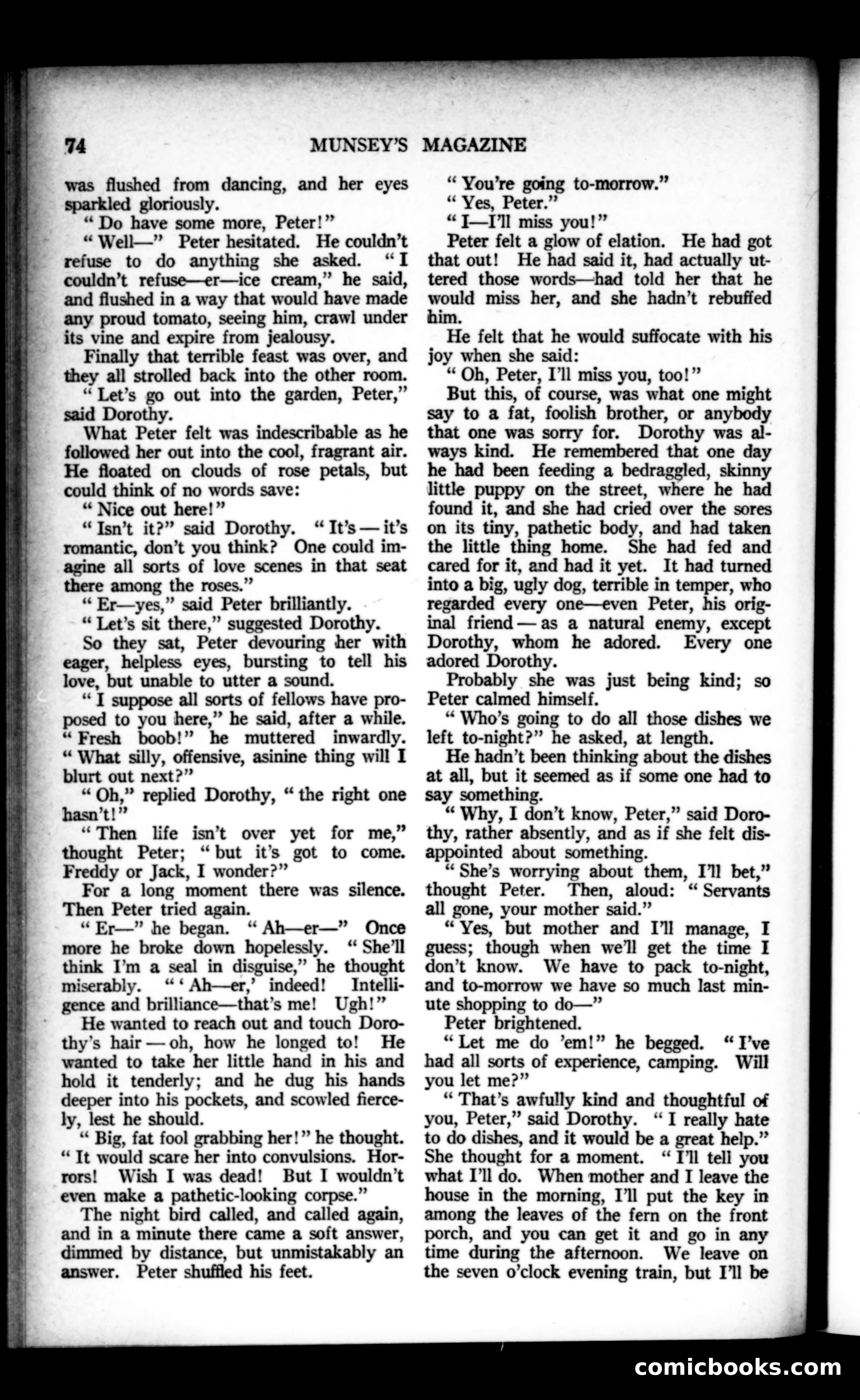 Munsey's Magazine, October 1922 — page 74 of 194
