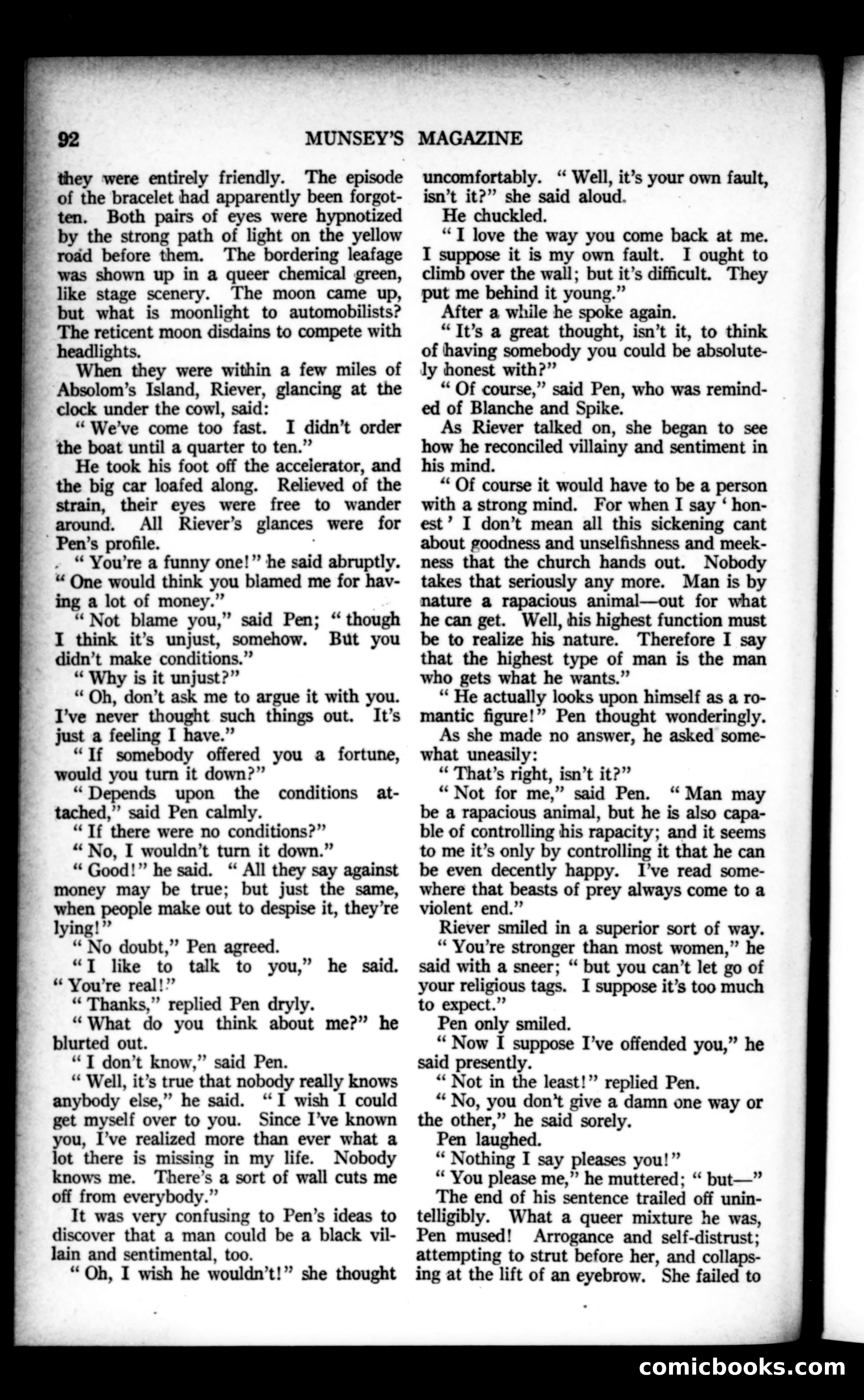 Munsey's Magazine, October 1922 — page 94 of 194