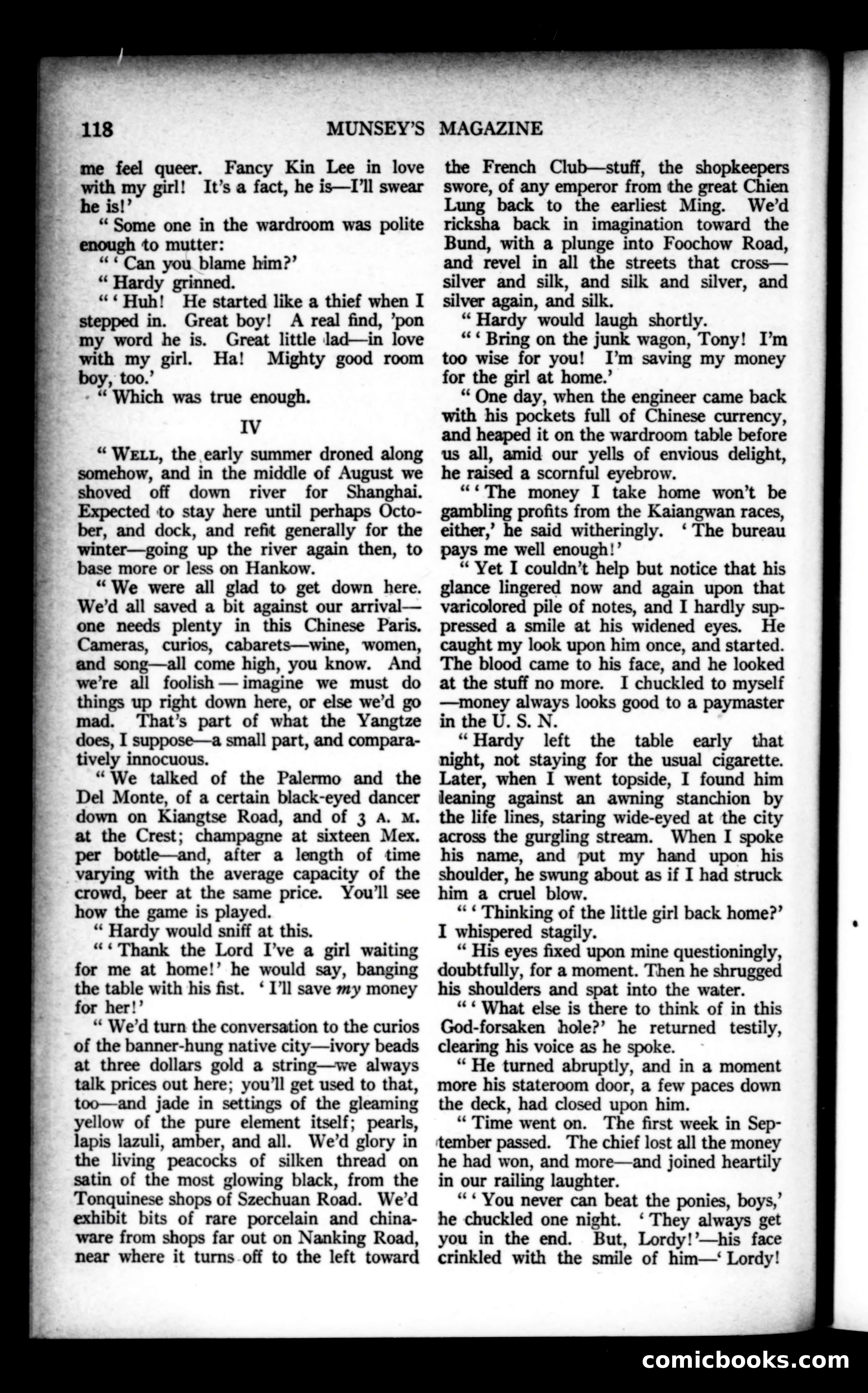 Munsey's Magazine, October 1922 — page 120 of 194