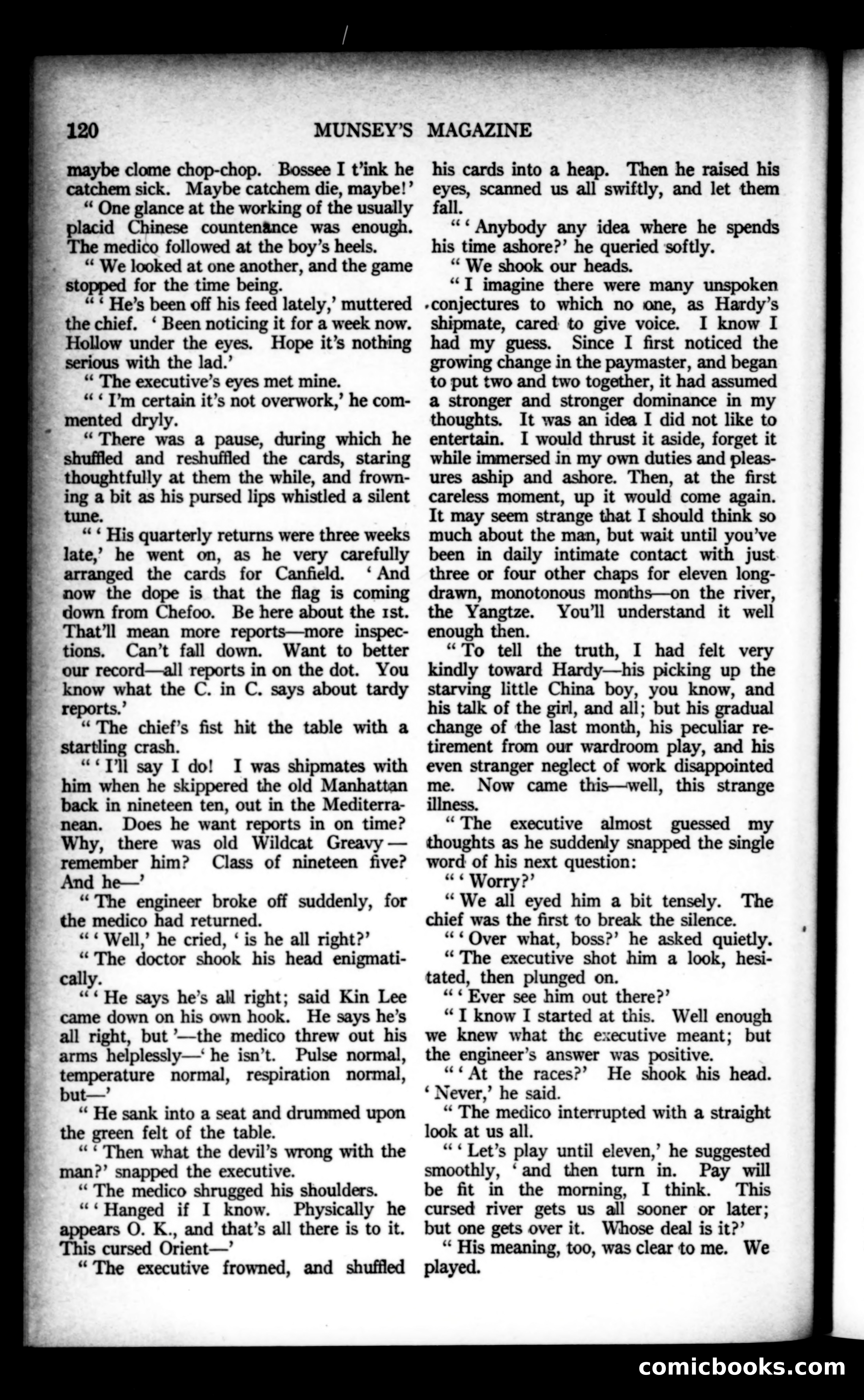 Munsey's Magazine, October 1922 — page 122 of 194