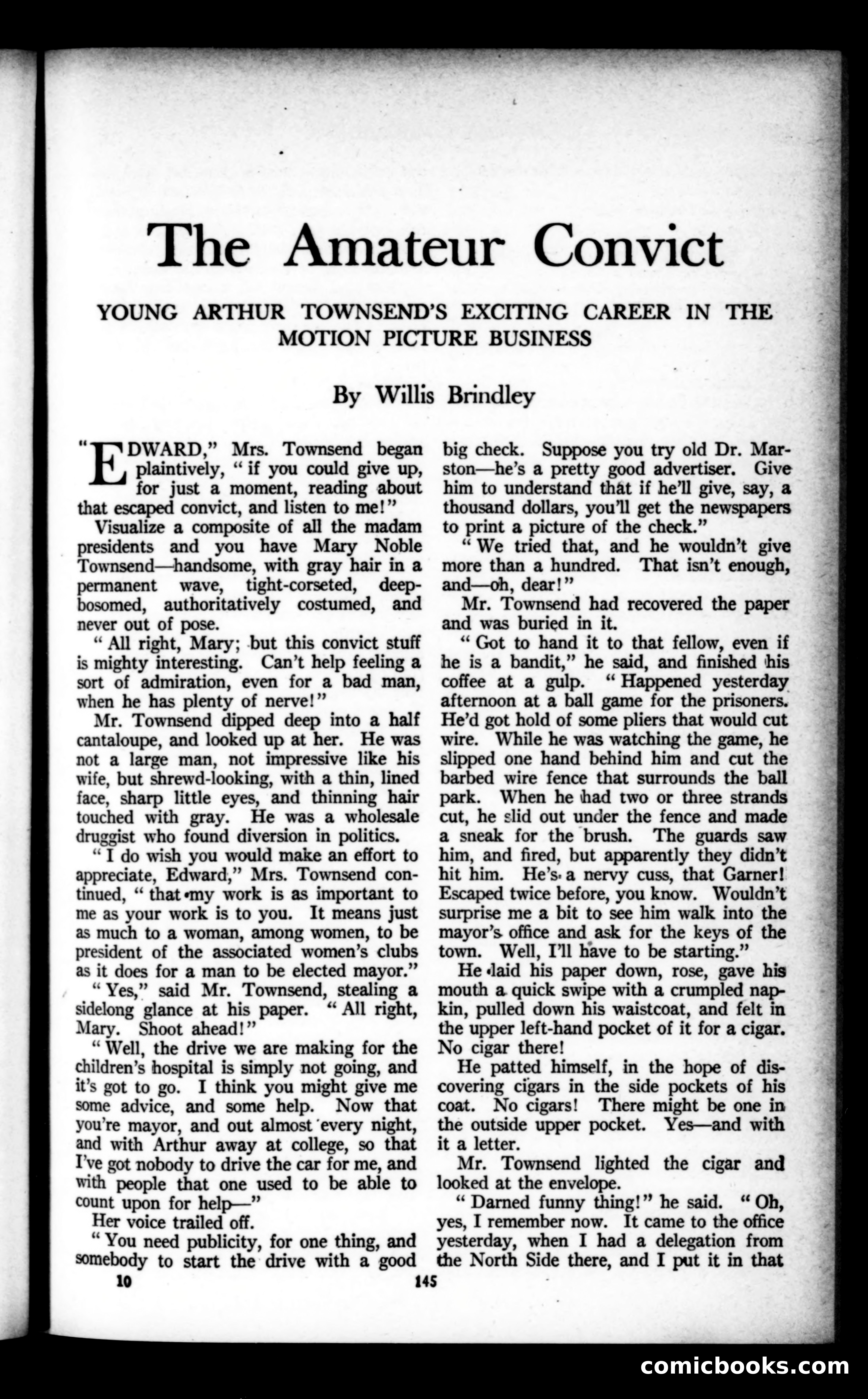 Munsey's Magazine, October 1922 — page 147 of 194