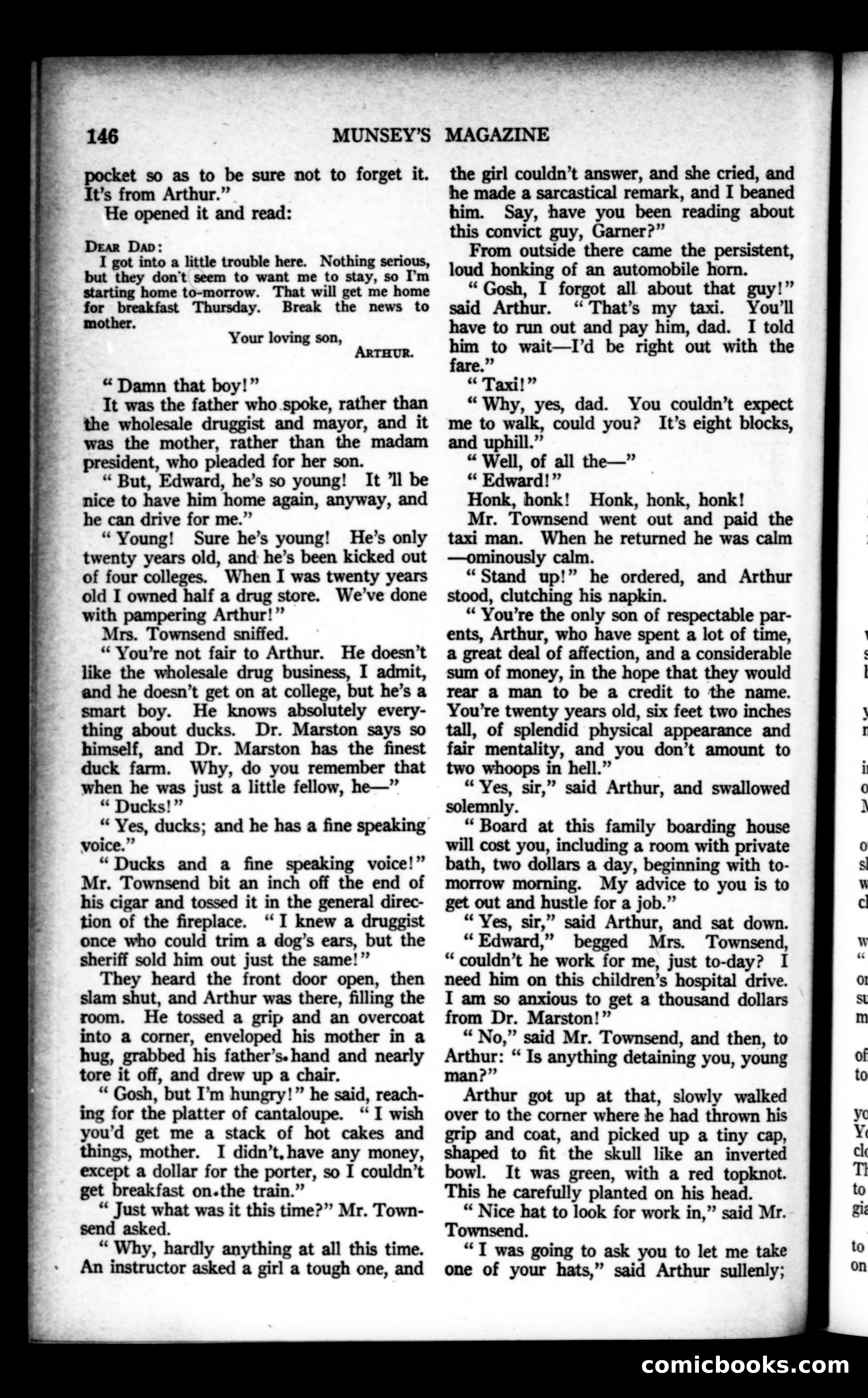 Munsey's Magazine, October 1922 — page 148 of 194