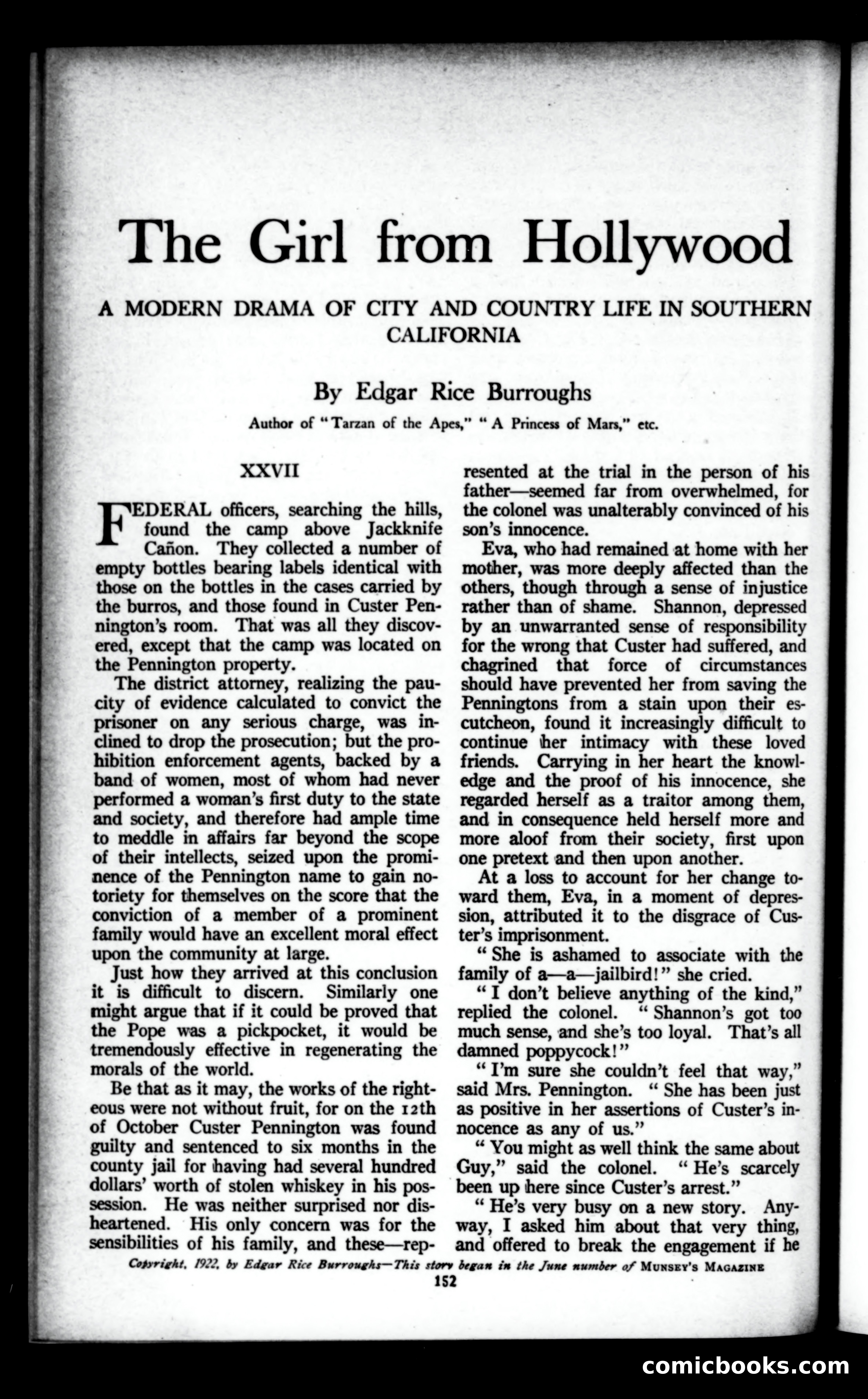 Munsey's Magazine, October 1922 — page 154 of 194