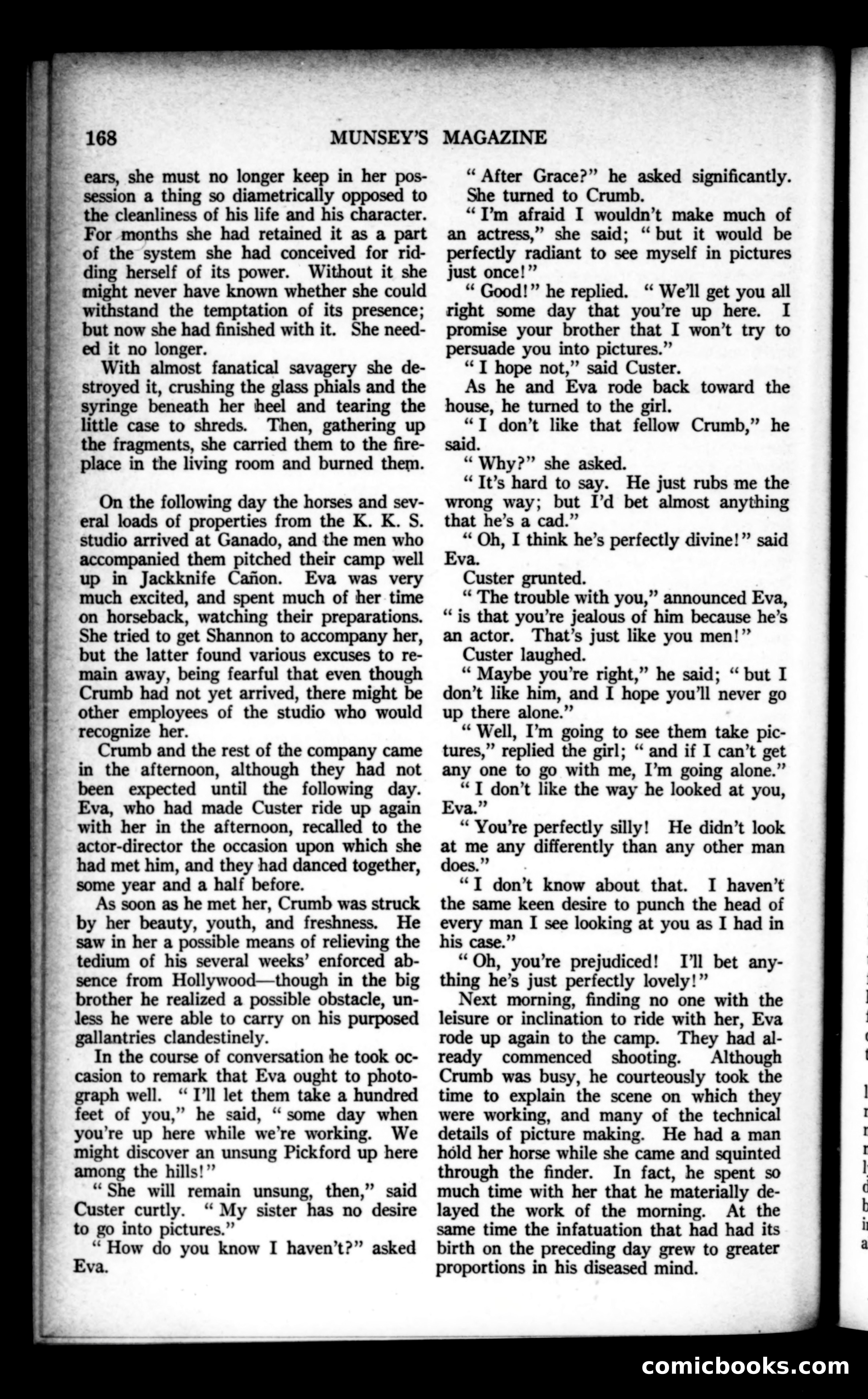 Munsey's Magazine, October 1922 — page 170 of 194