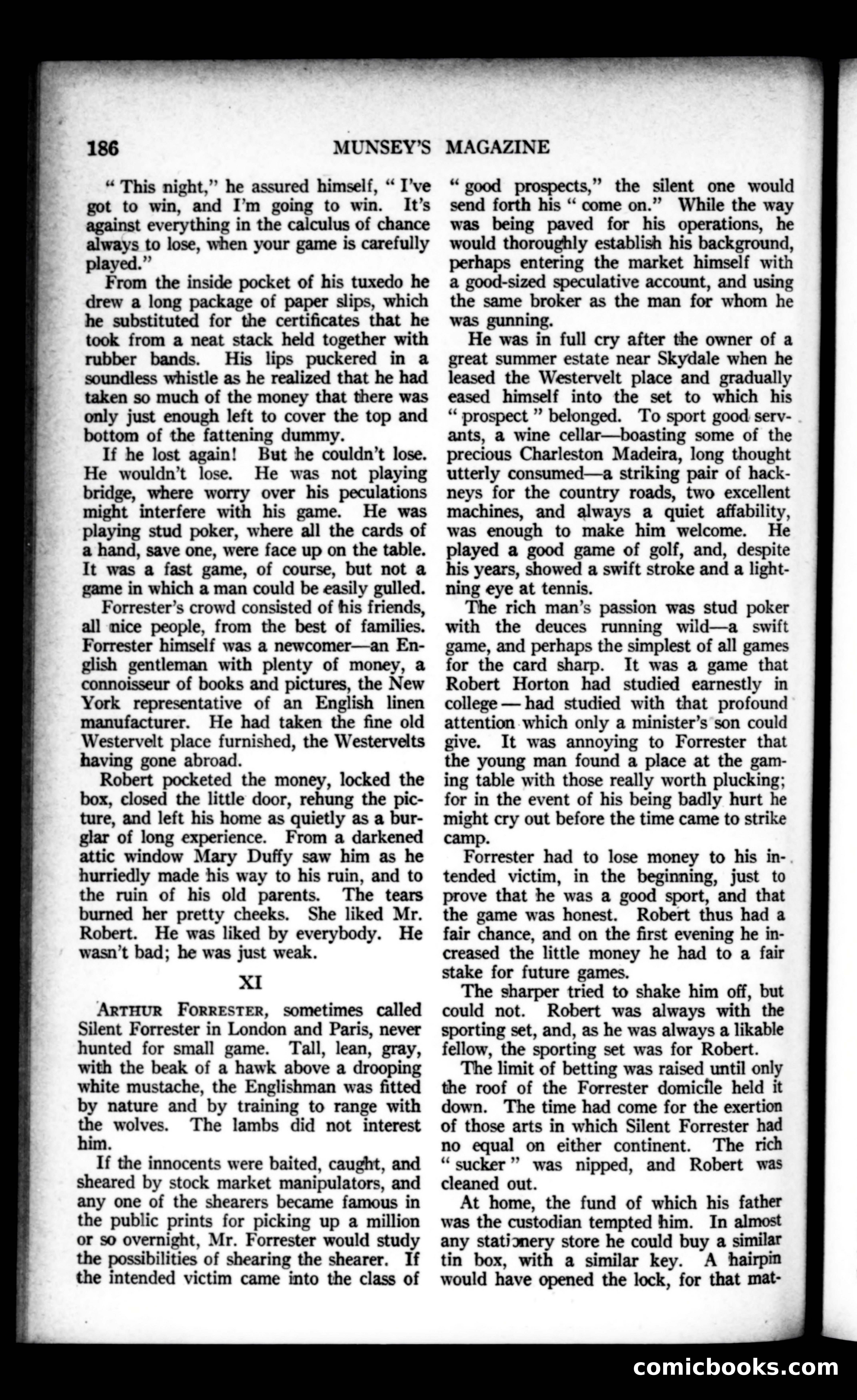 Munsey's Magazine, October 1922 — page 188 of 194