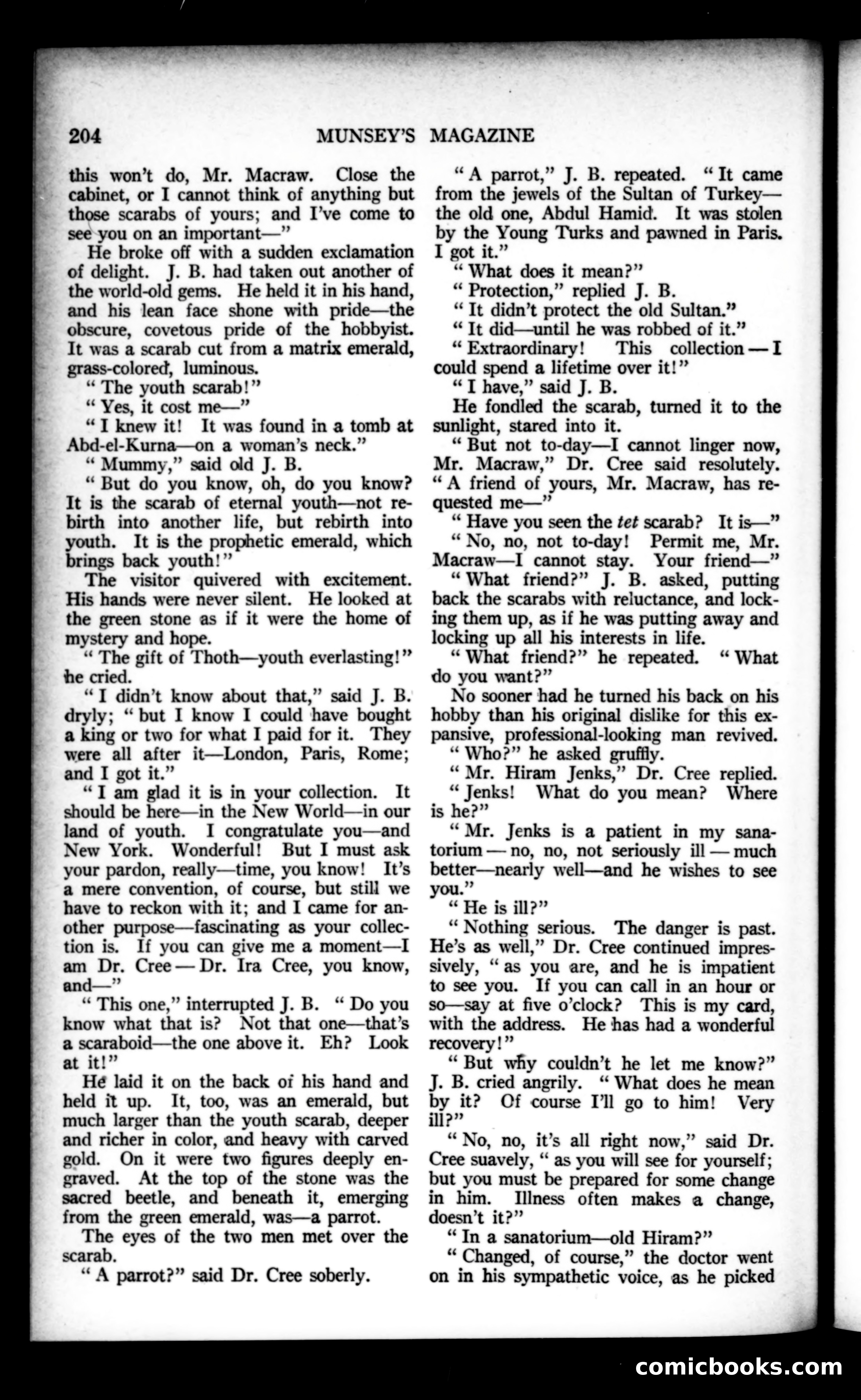 Munsey's Magazine, November 1922 — page 12 of 192