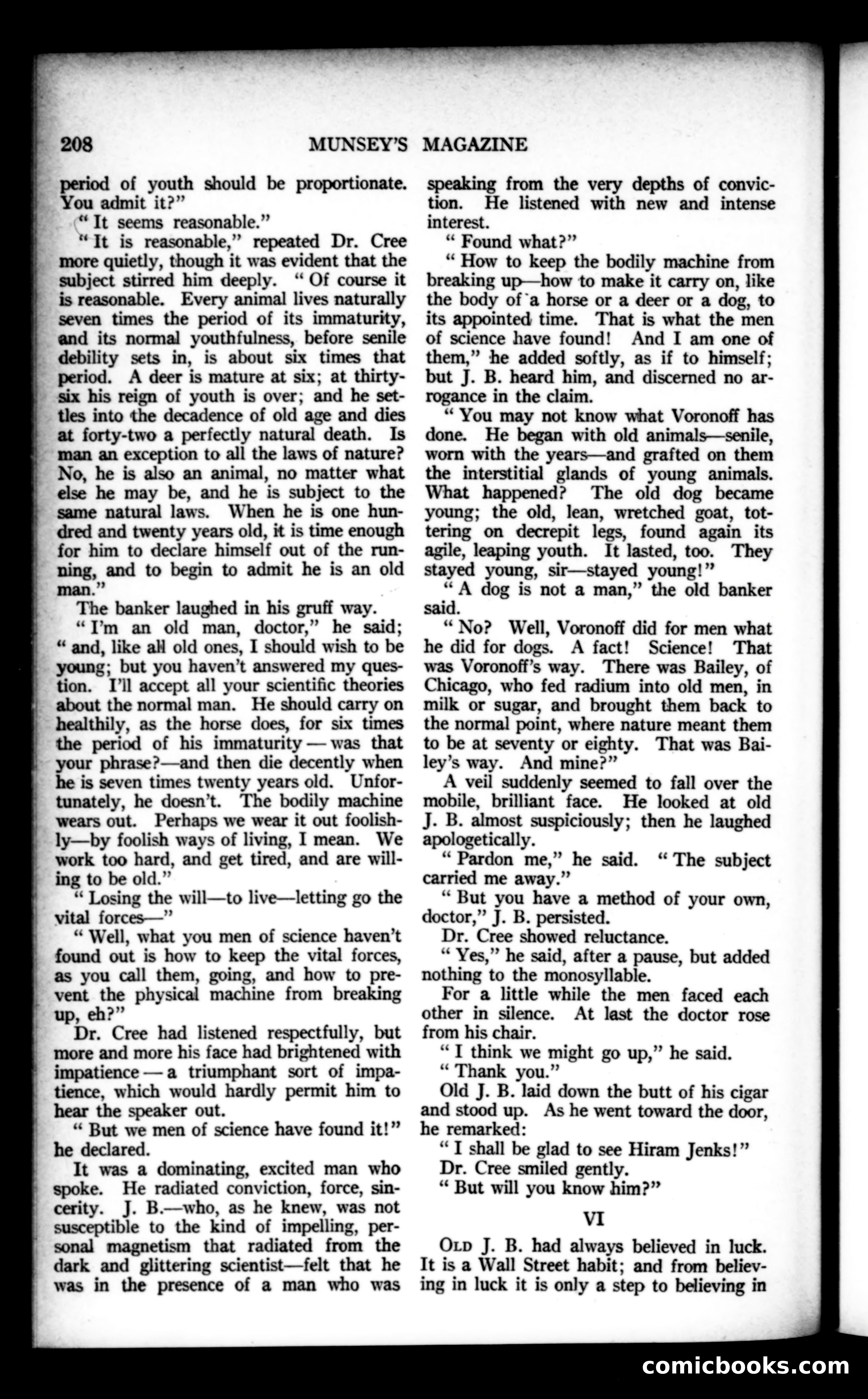 Munsey's Magazine, November 1922 — page 16 of 192