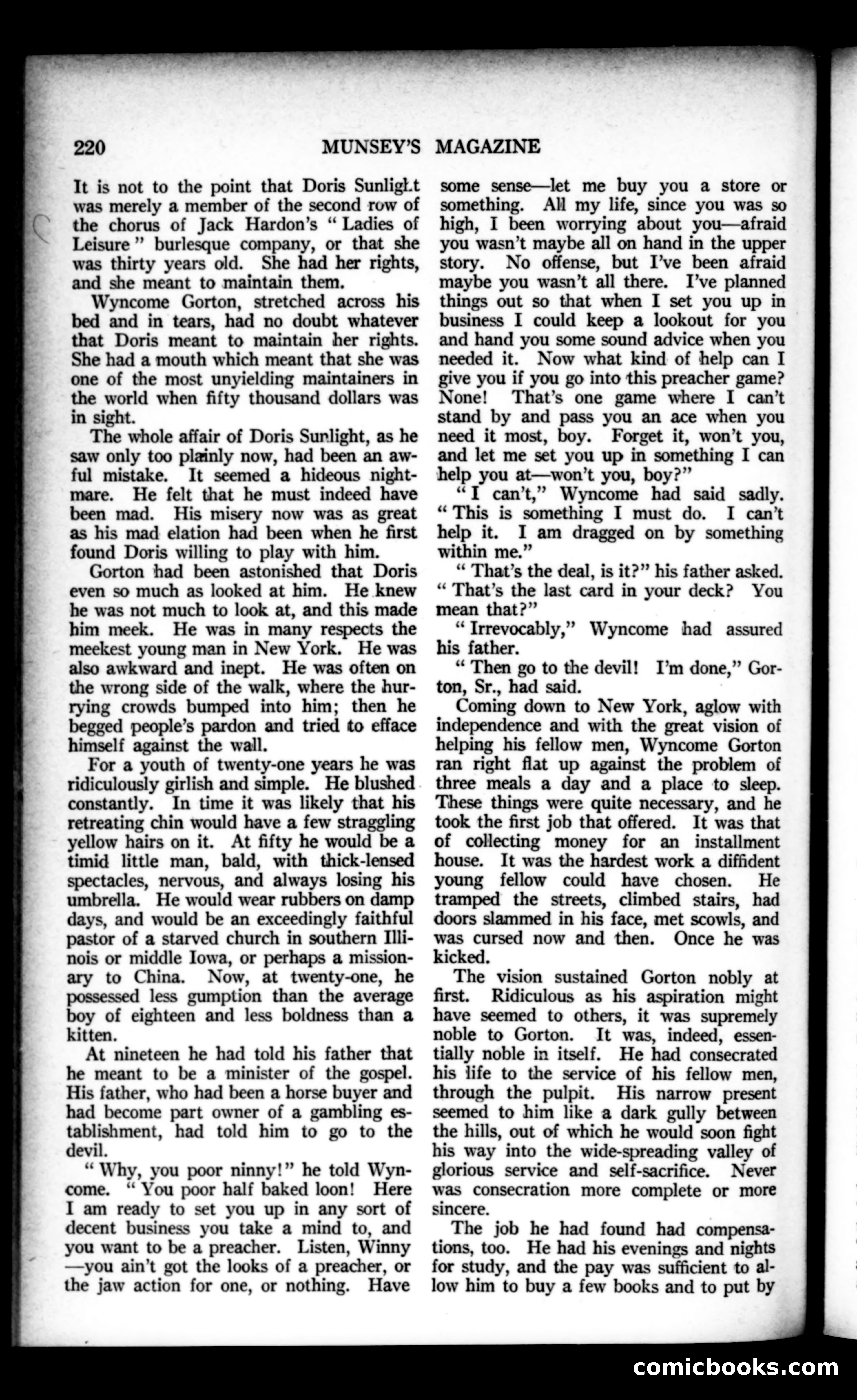 Munsey's Magazine, November 1922 — page 28 of 192
