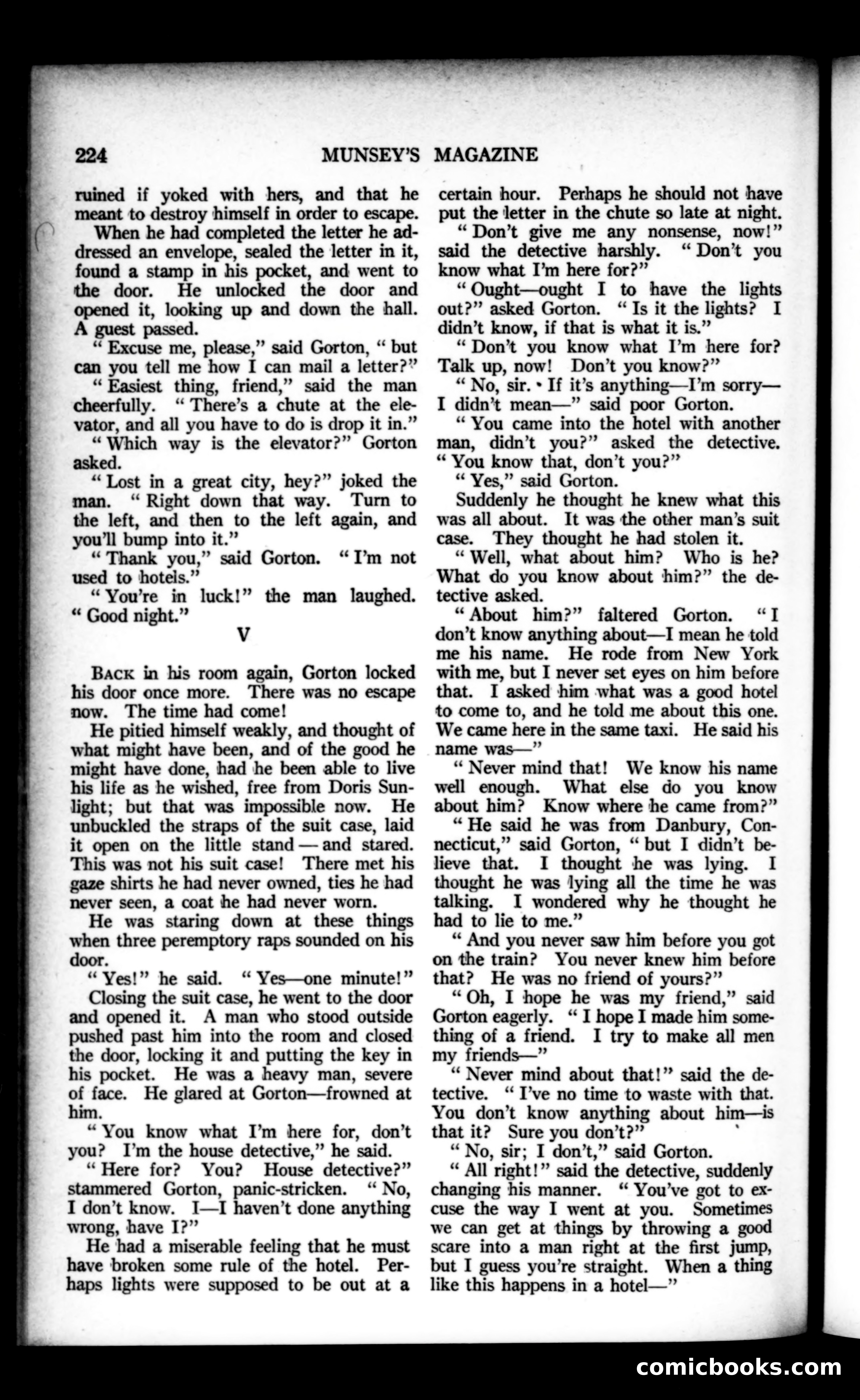 Munsey's Magazine, November 1922 — page 32 of 192