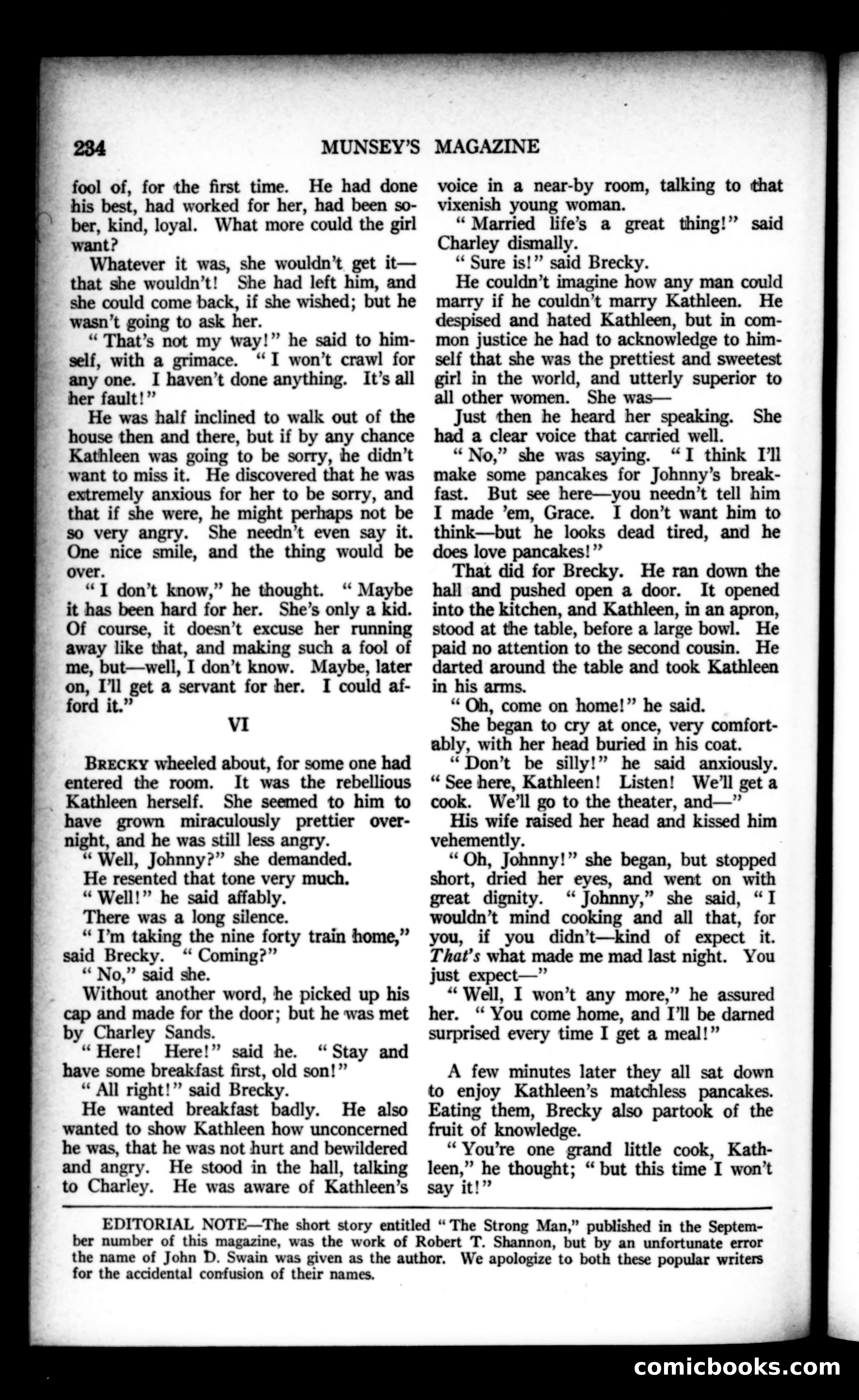 Munsey's Magazine, November 1922 — page 42 of 192