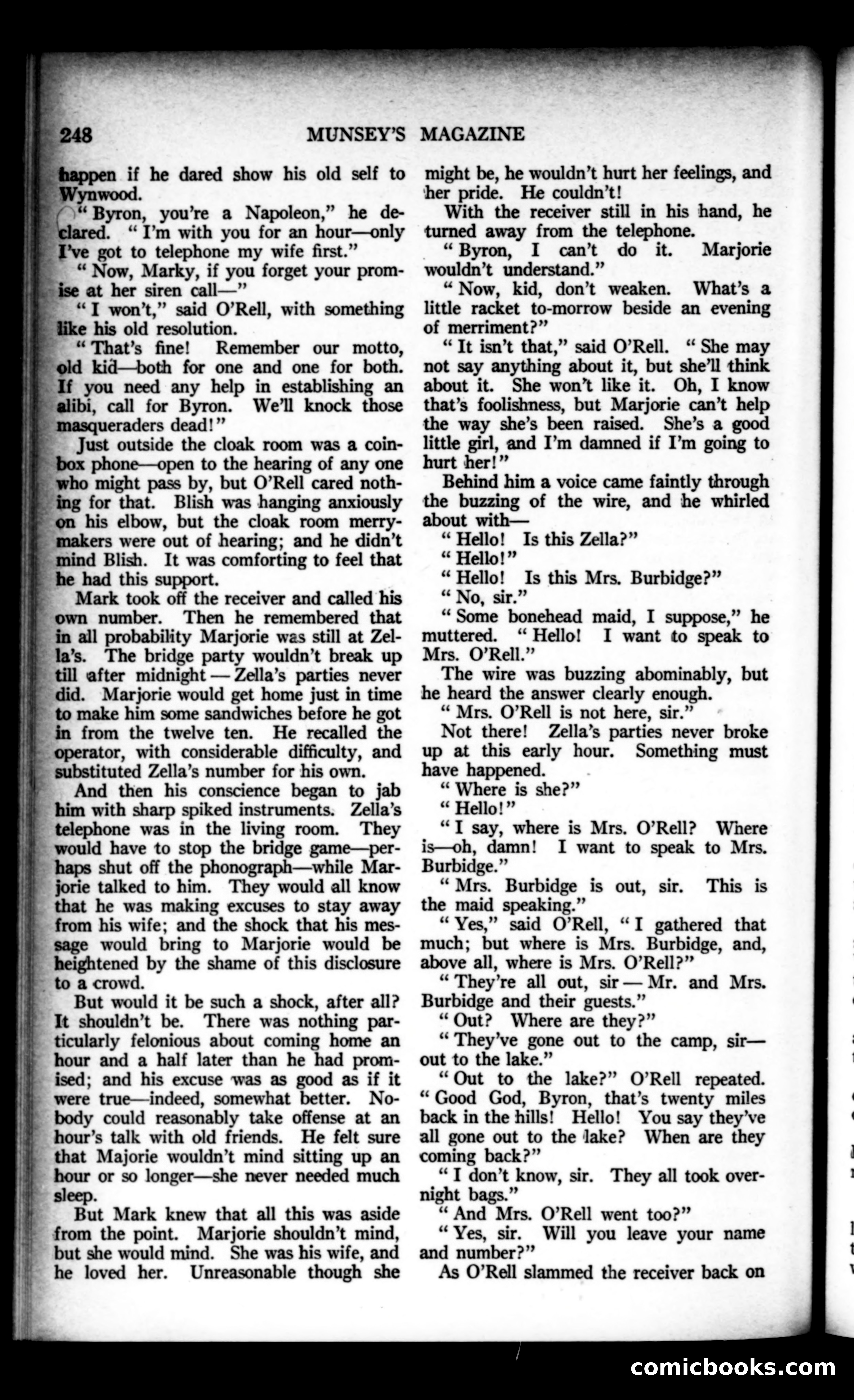 Munsey's Magazine, November 1922 — page 56 of 192