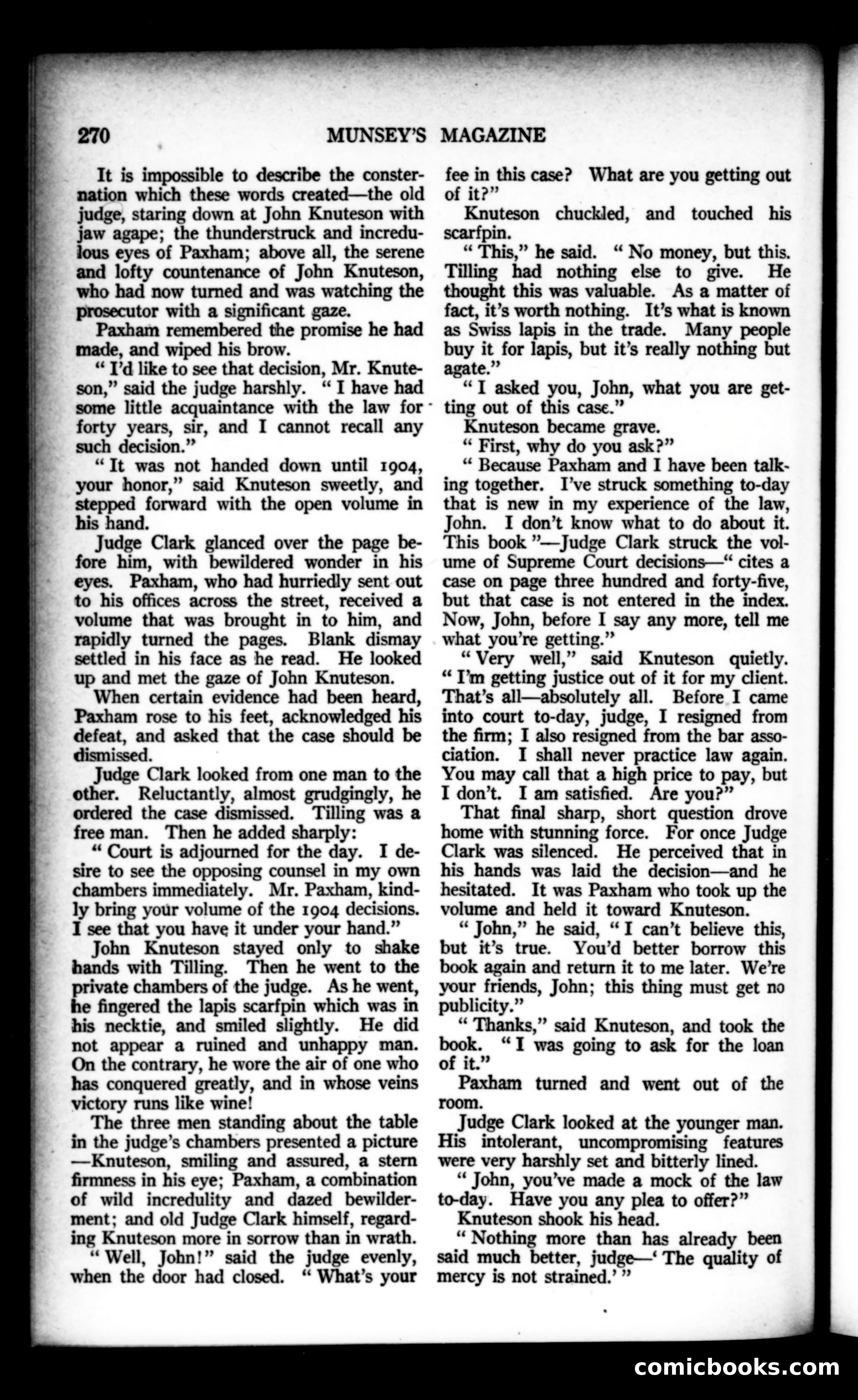 Munsey's Magazine, November 1922 — page 78 of 192