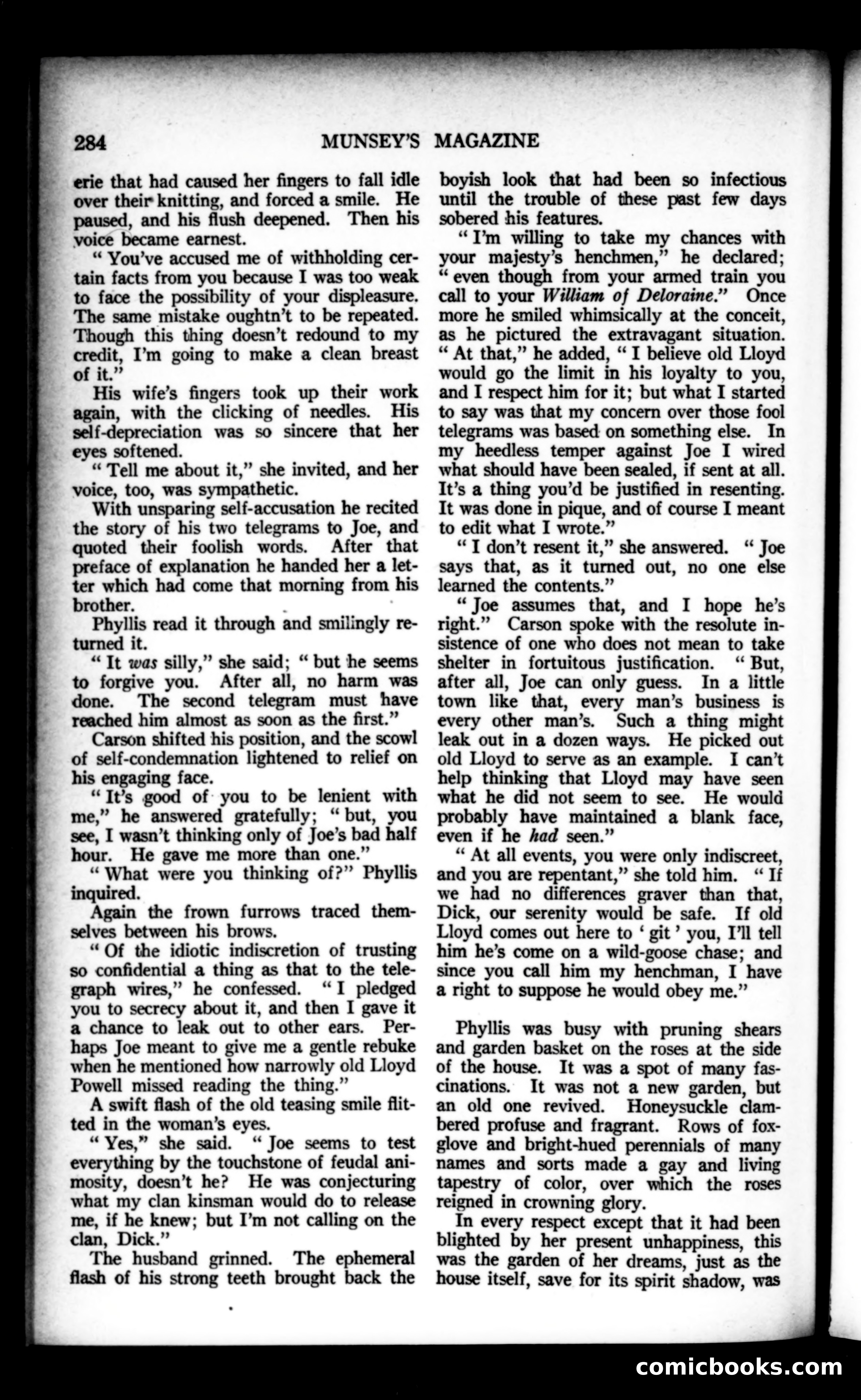 Munsey's Magazine, November 1922 — page 92 of 192