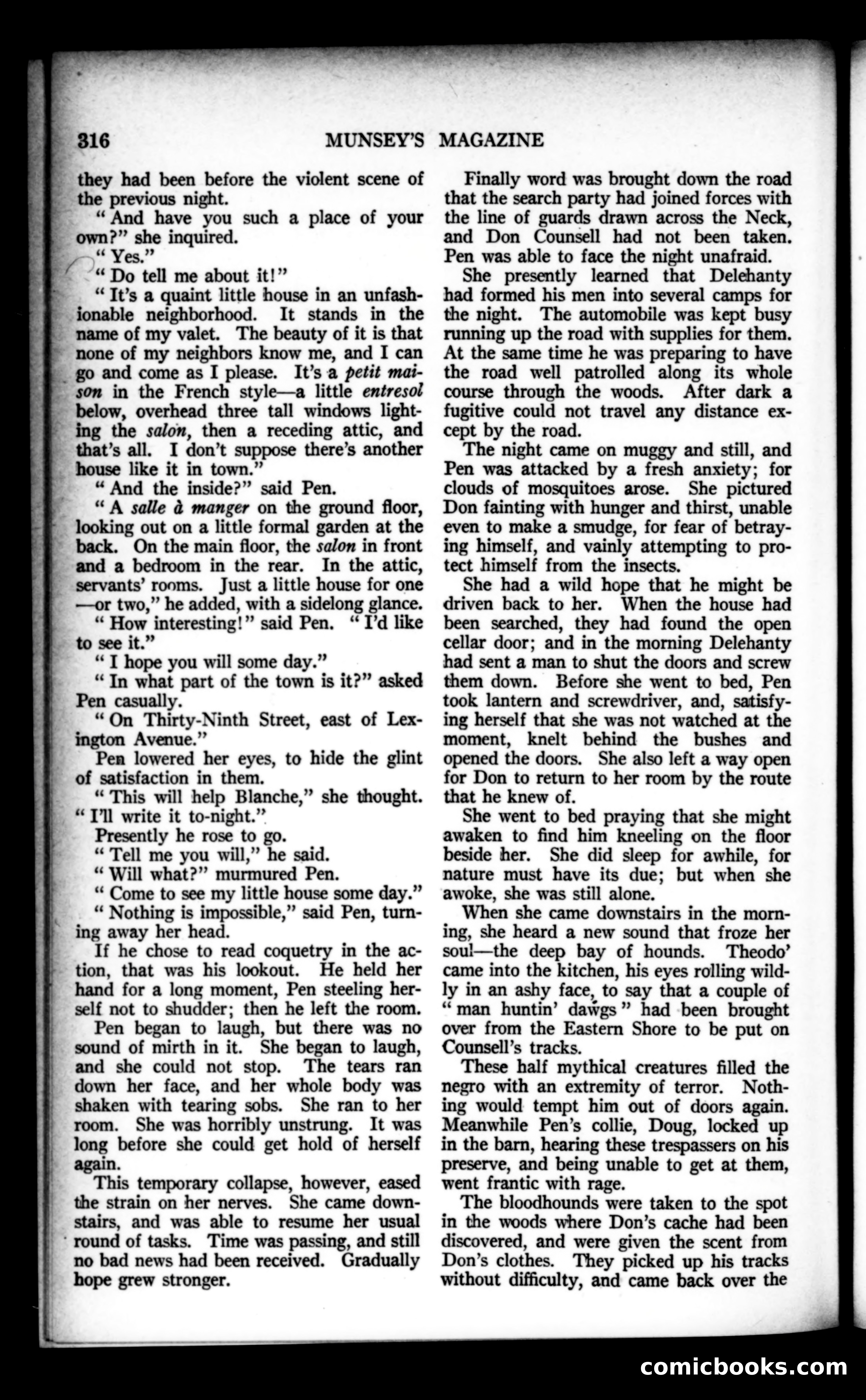 Munsey's Magazine, November 1922 — page 124 of 192