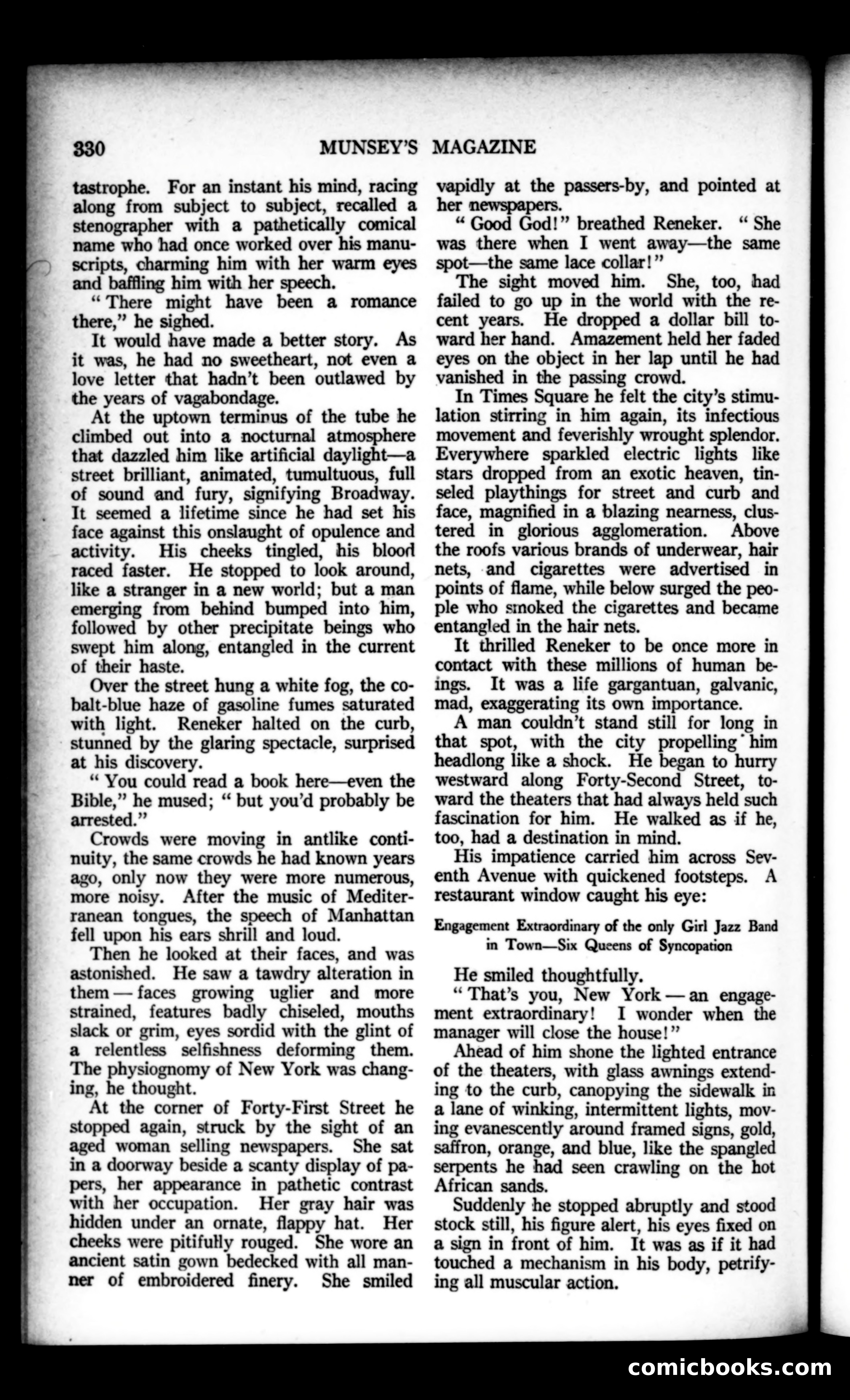 Munsey's Magazine, November 1922 — page 138 of 192