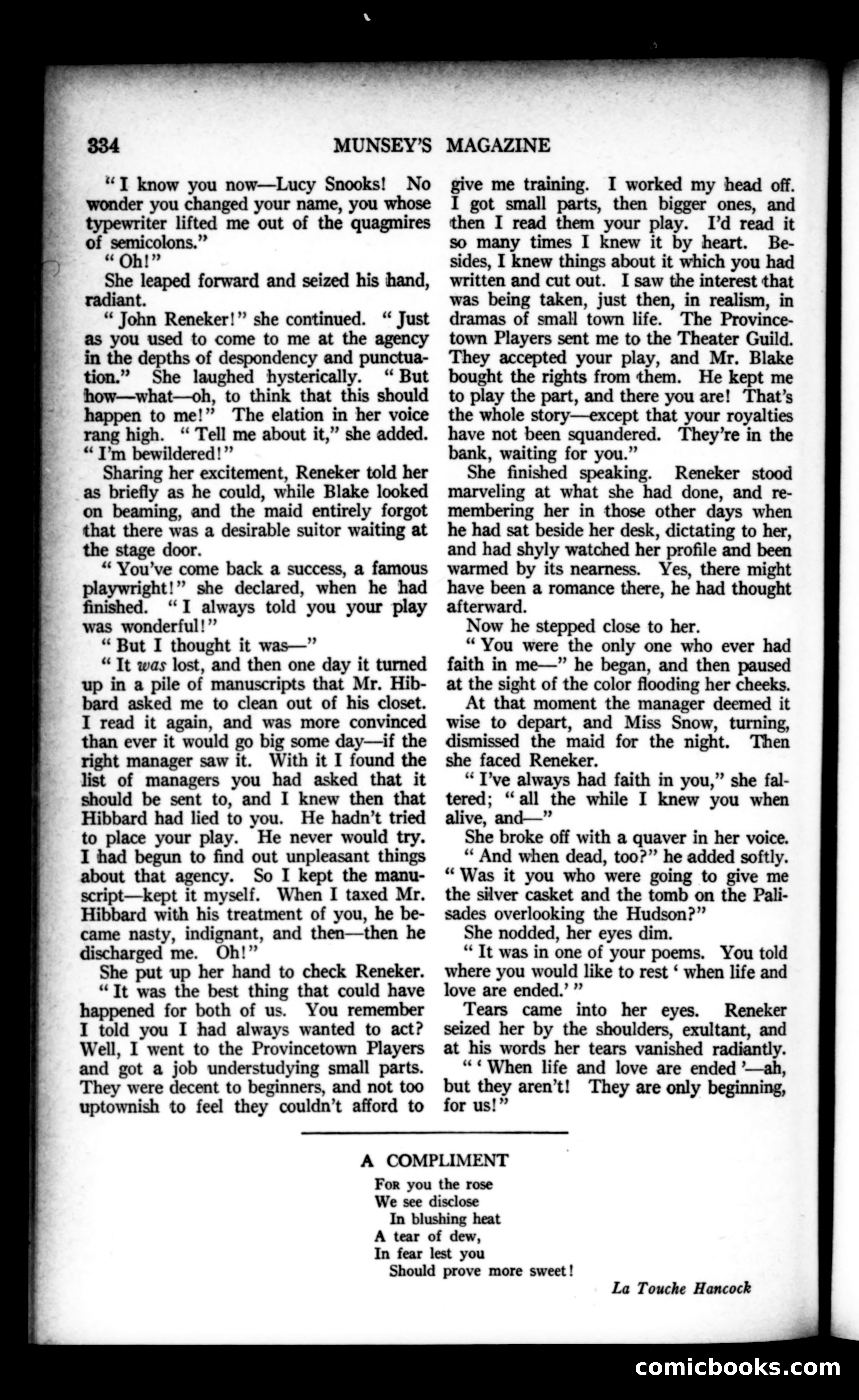 Munsey's Magazine, November 1922 — page 142 of 192