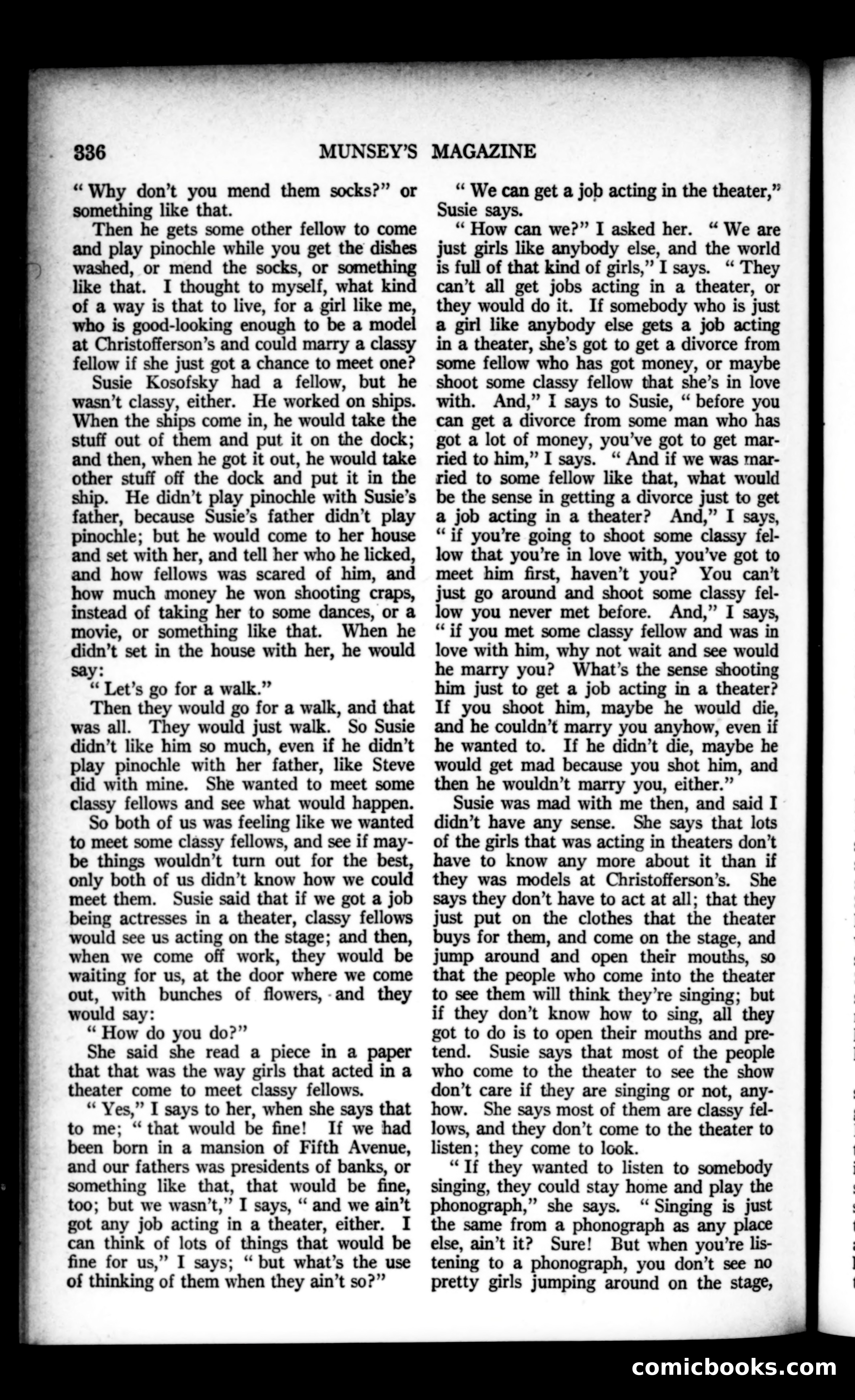 Munsey's Magazine, November 1922 — page 144 of 192