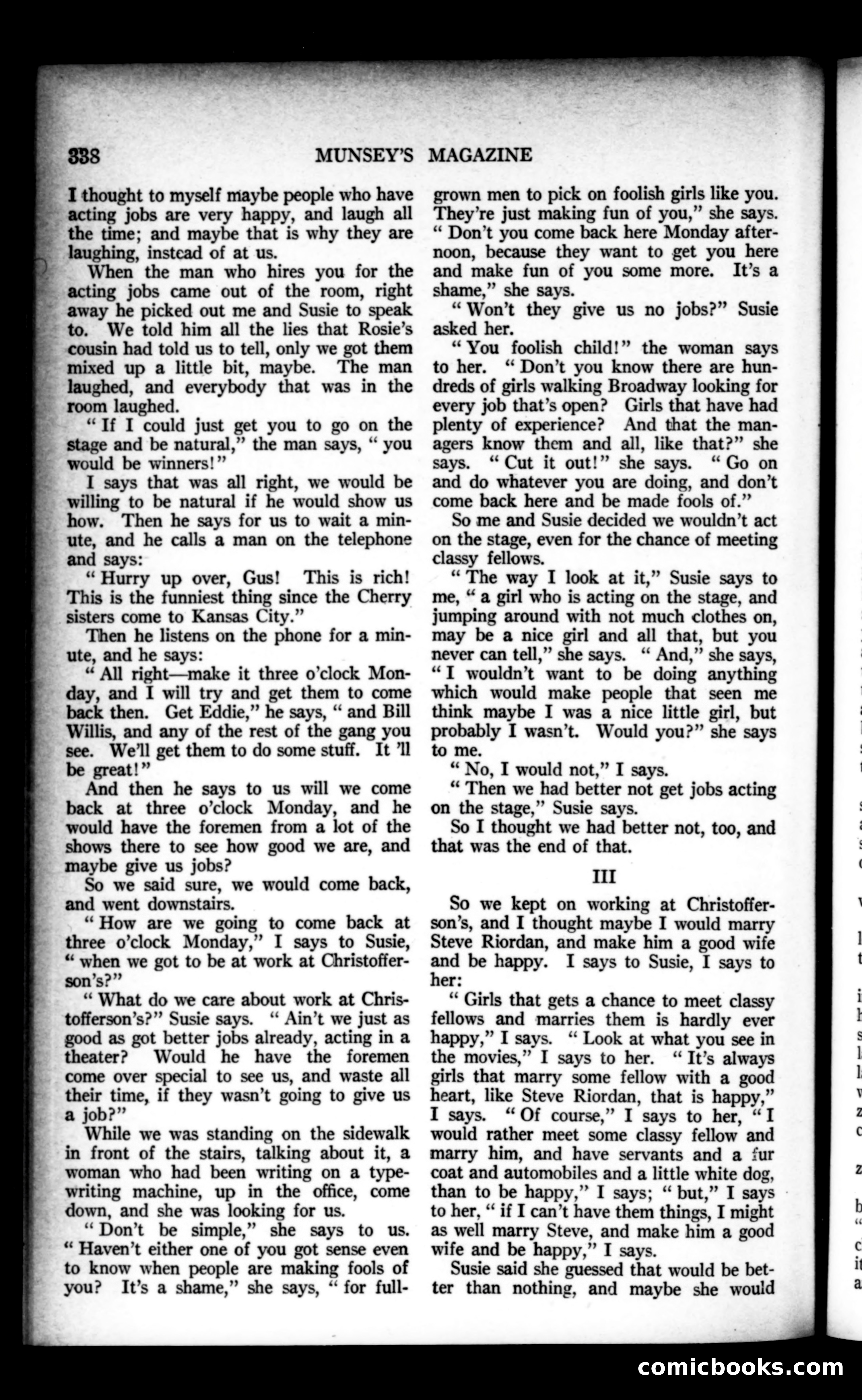 Munsey's Magazine, November 1922 — page 146 of 192
