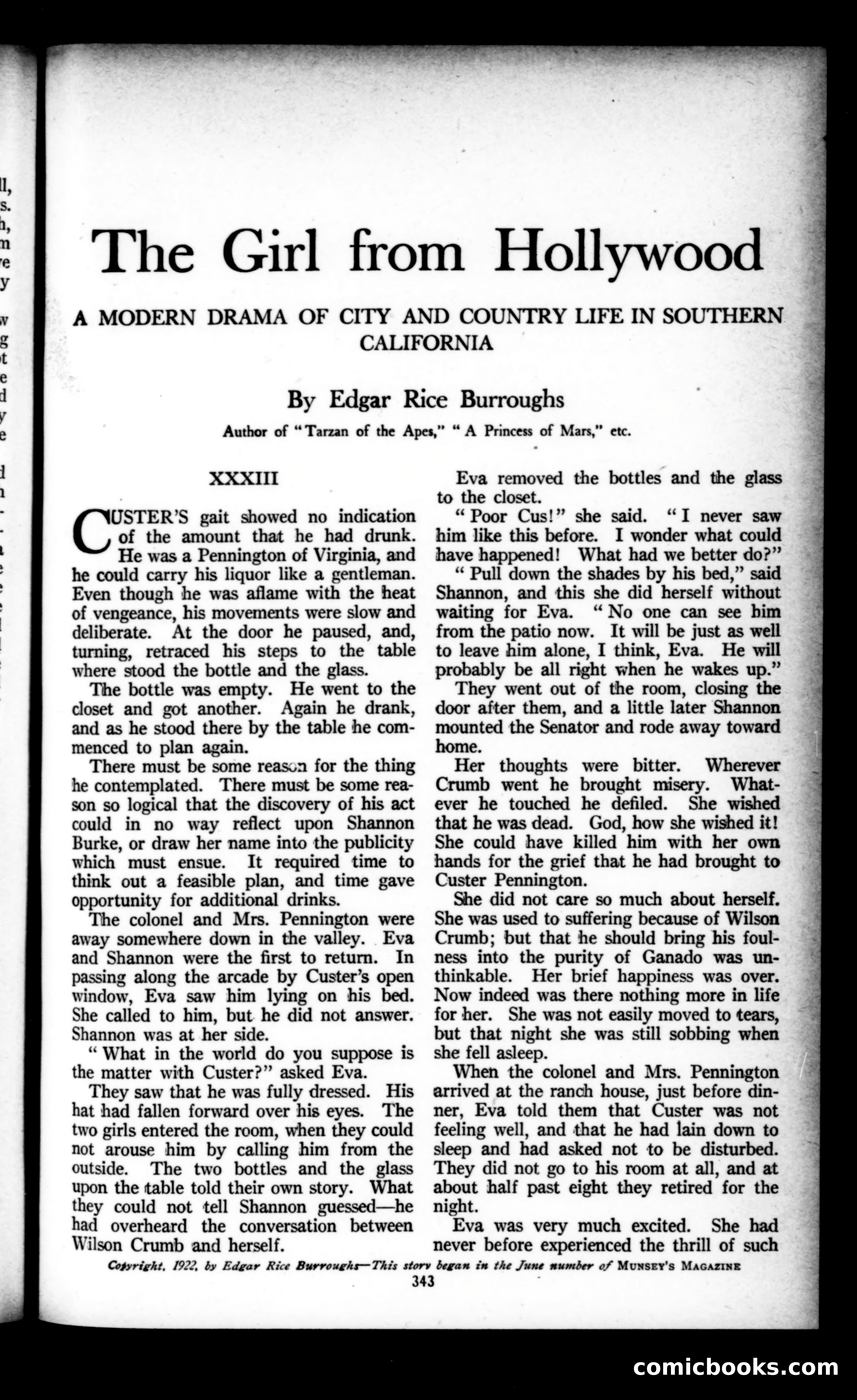 Munsey's Magazine, November 1922 — page 151 of 192