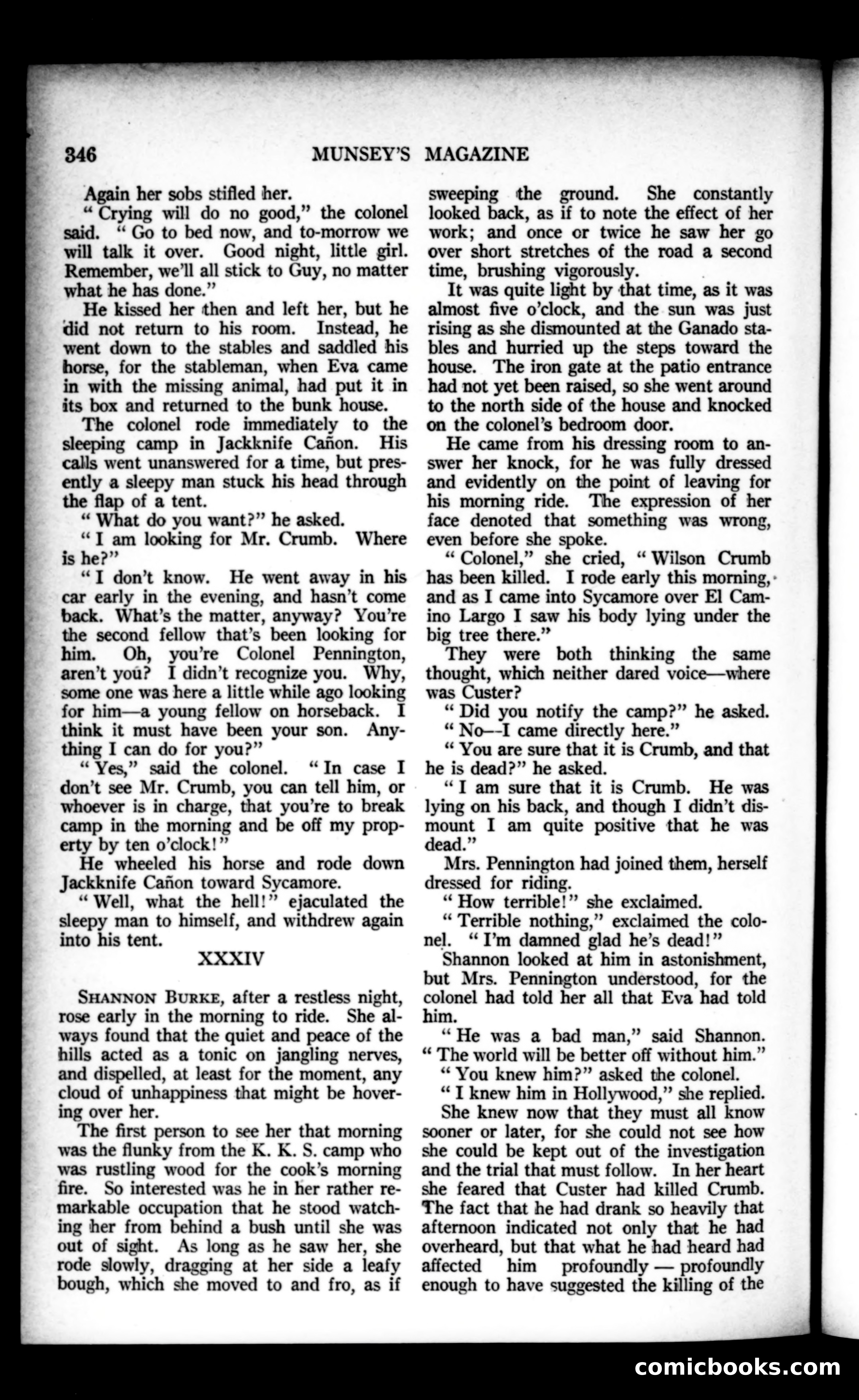 Munsey's Magazine, November 1922 — page 154 of 192
