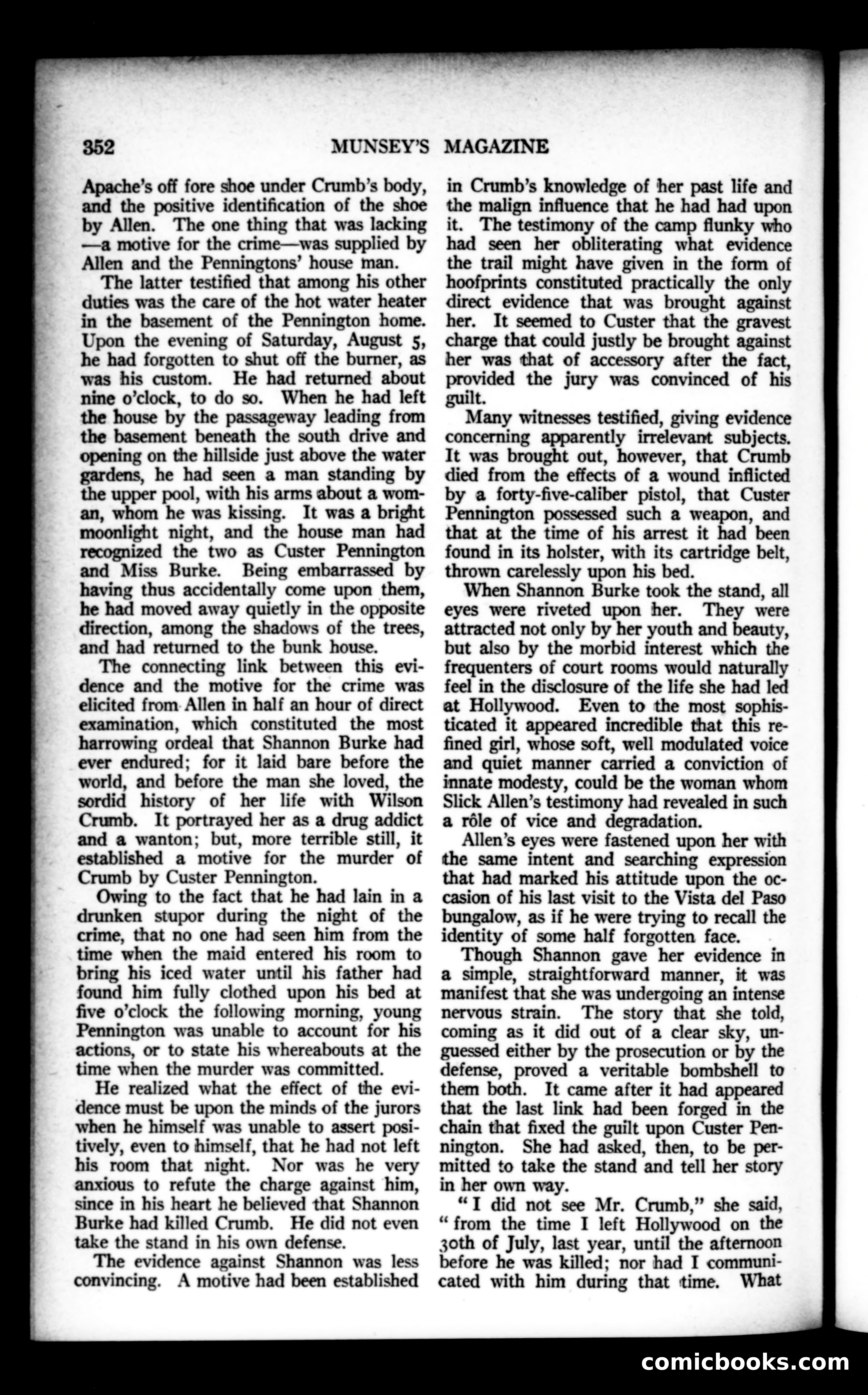 Munsey's Magazine, November 1922 — page 160 of 192