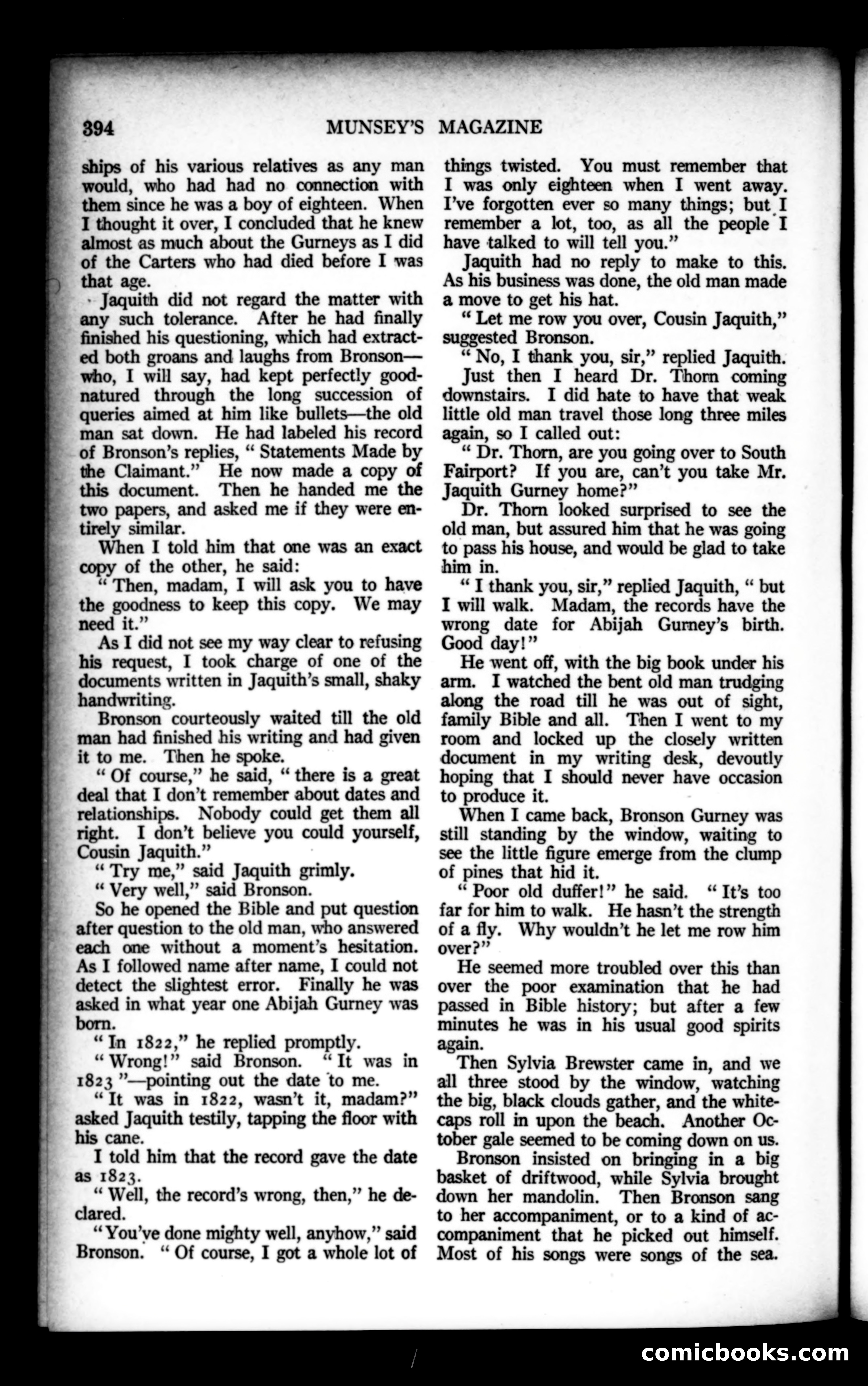 Munsey's Magazine, December 1922 — page 10 of 192