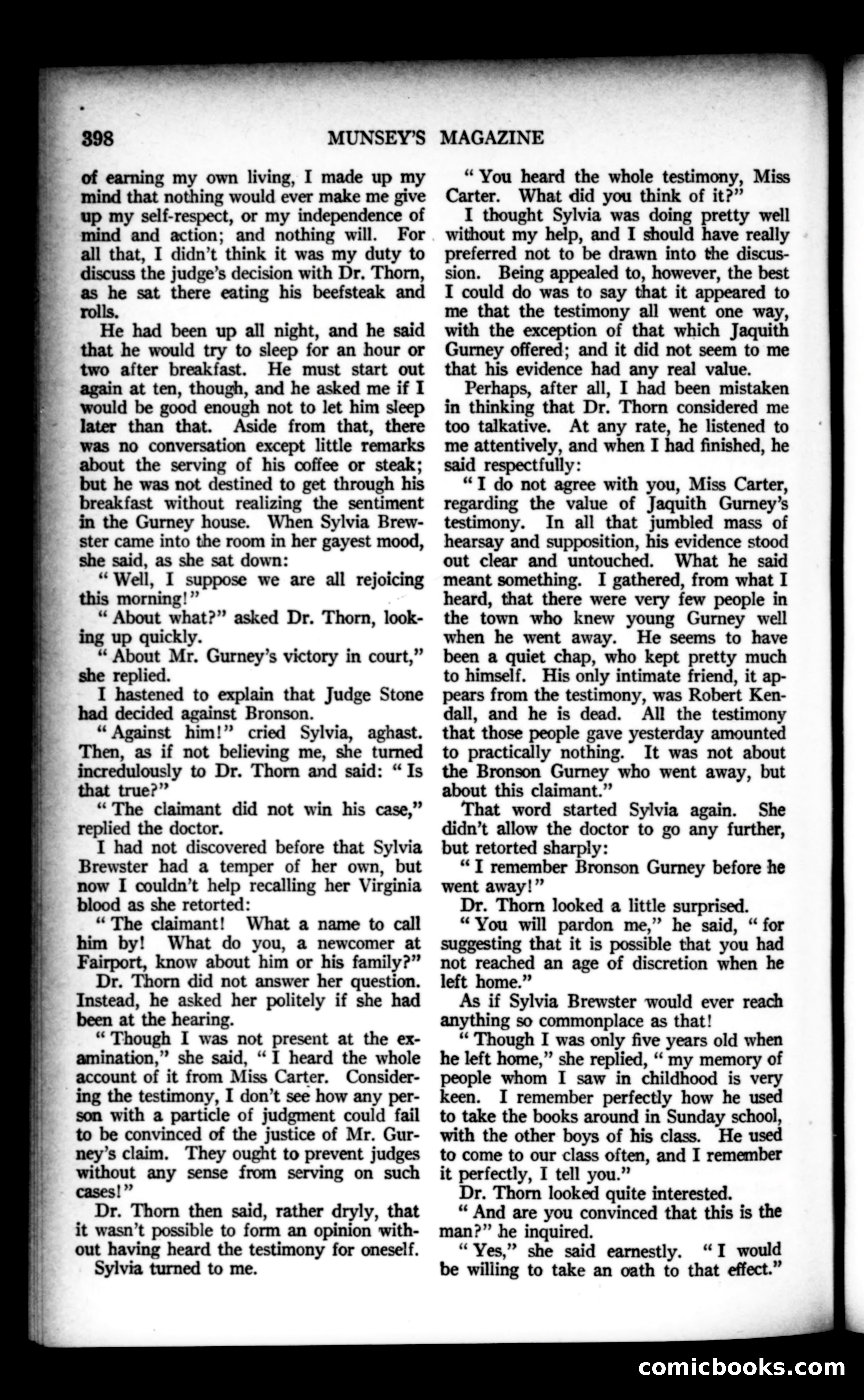 Munsey's Magazine, December 1922 — page 14 of 192