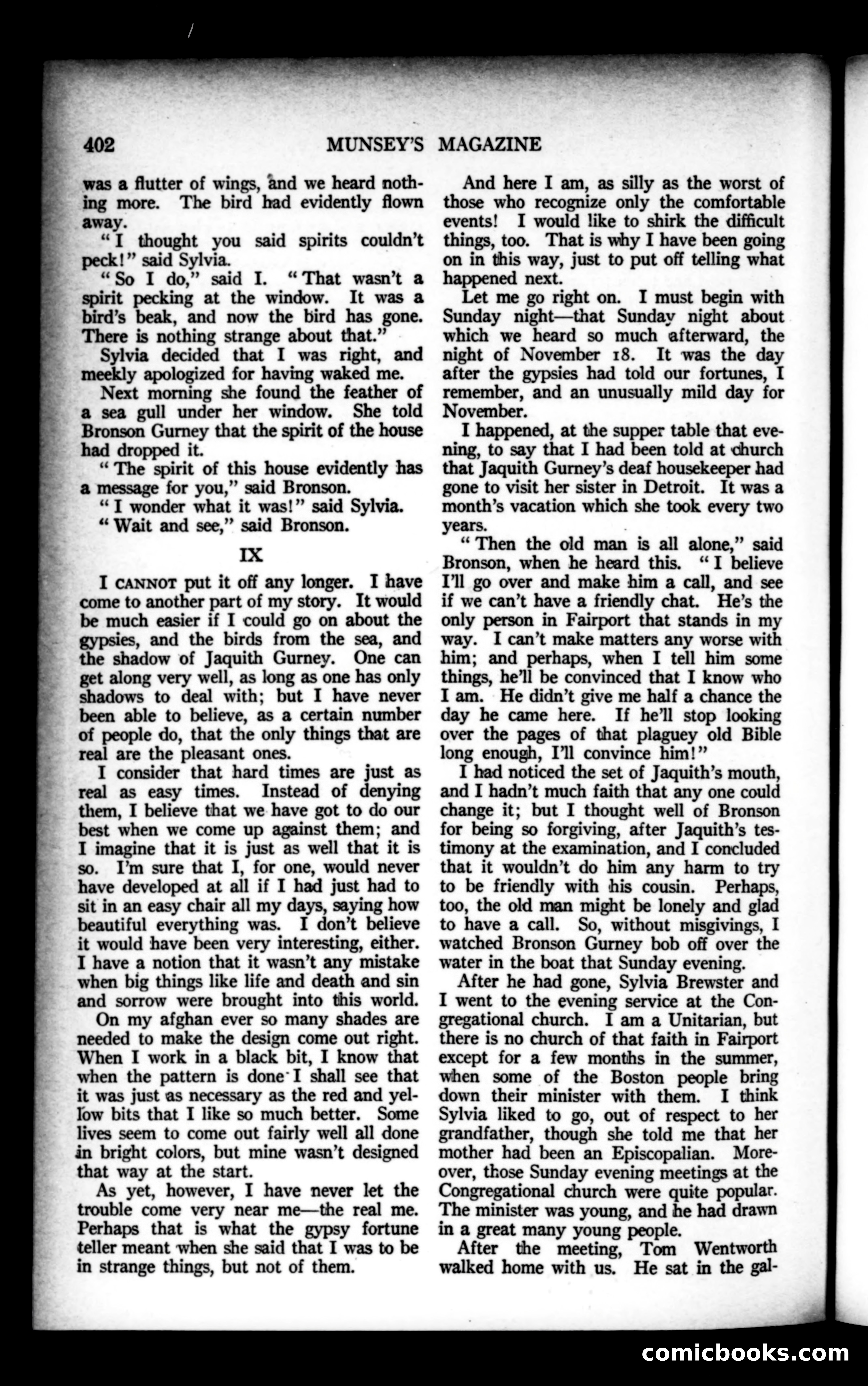 Munsey's Magazine, December 1922 — page 18 of 192