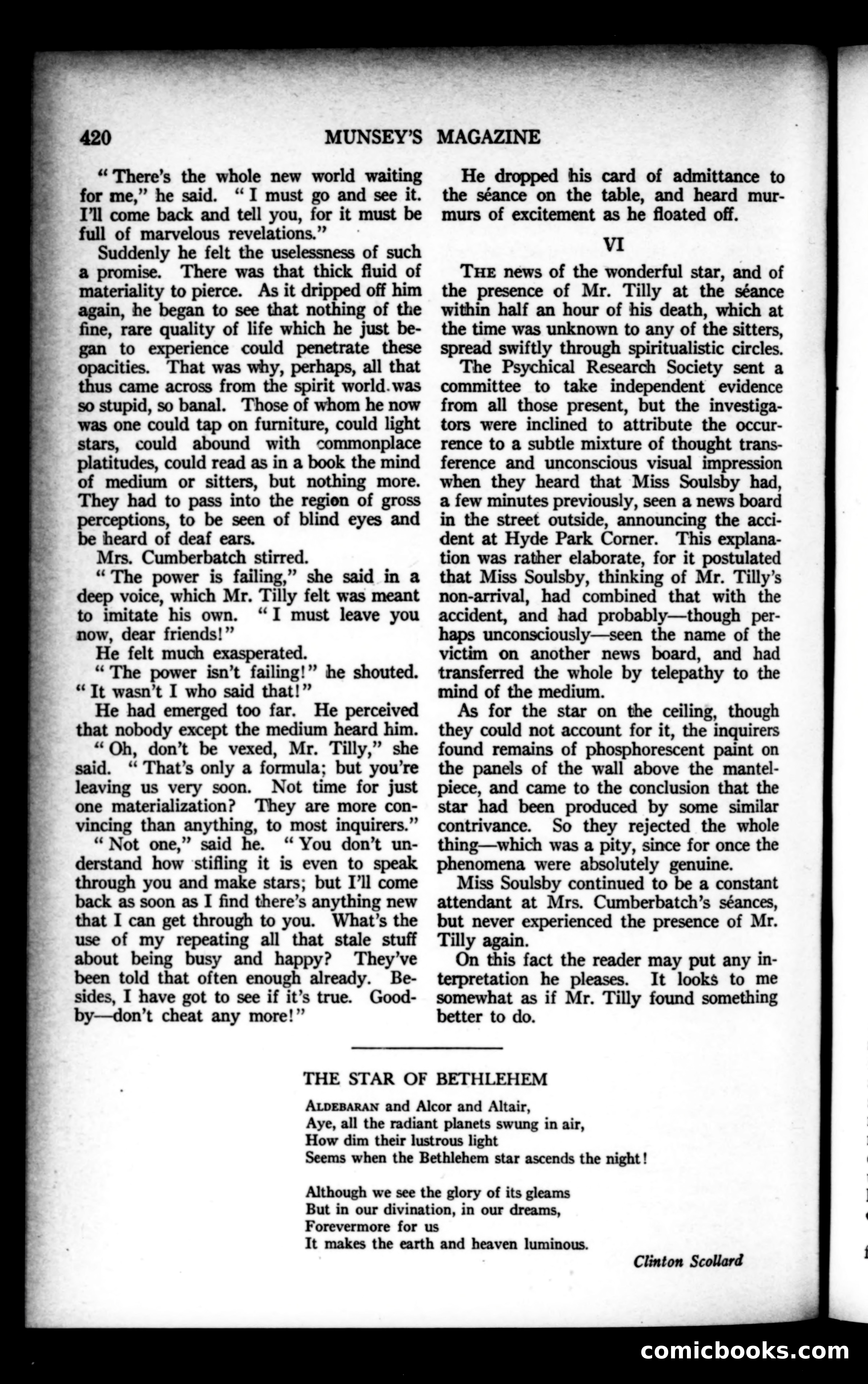 Munsey's Magazine, December 1922 — page 36 of 192