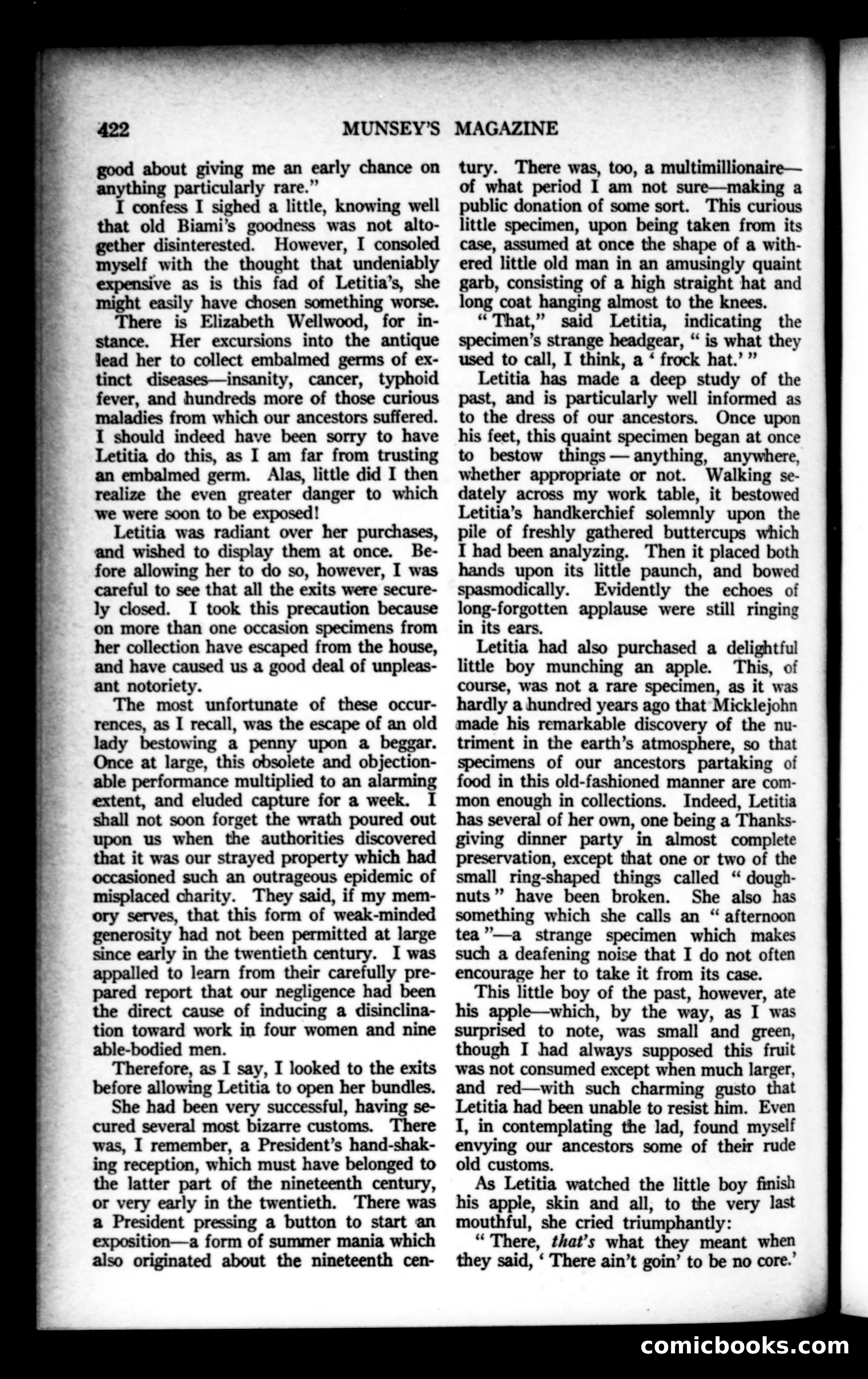 Munsey's Magazine, December 1922 — page 38 of 192