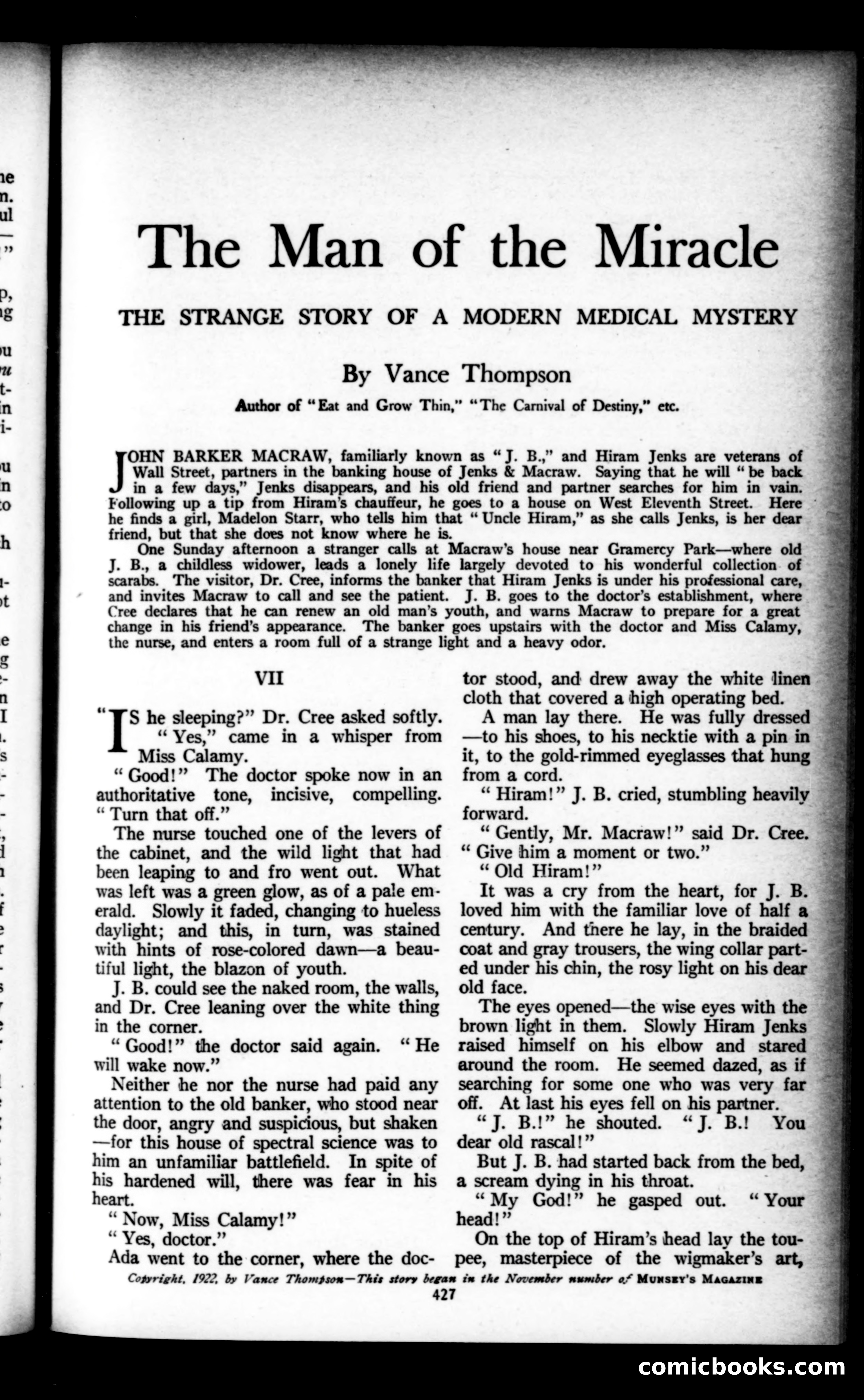 Munsey's Magazine, December 1922 — page 43 of 192