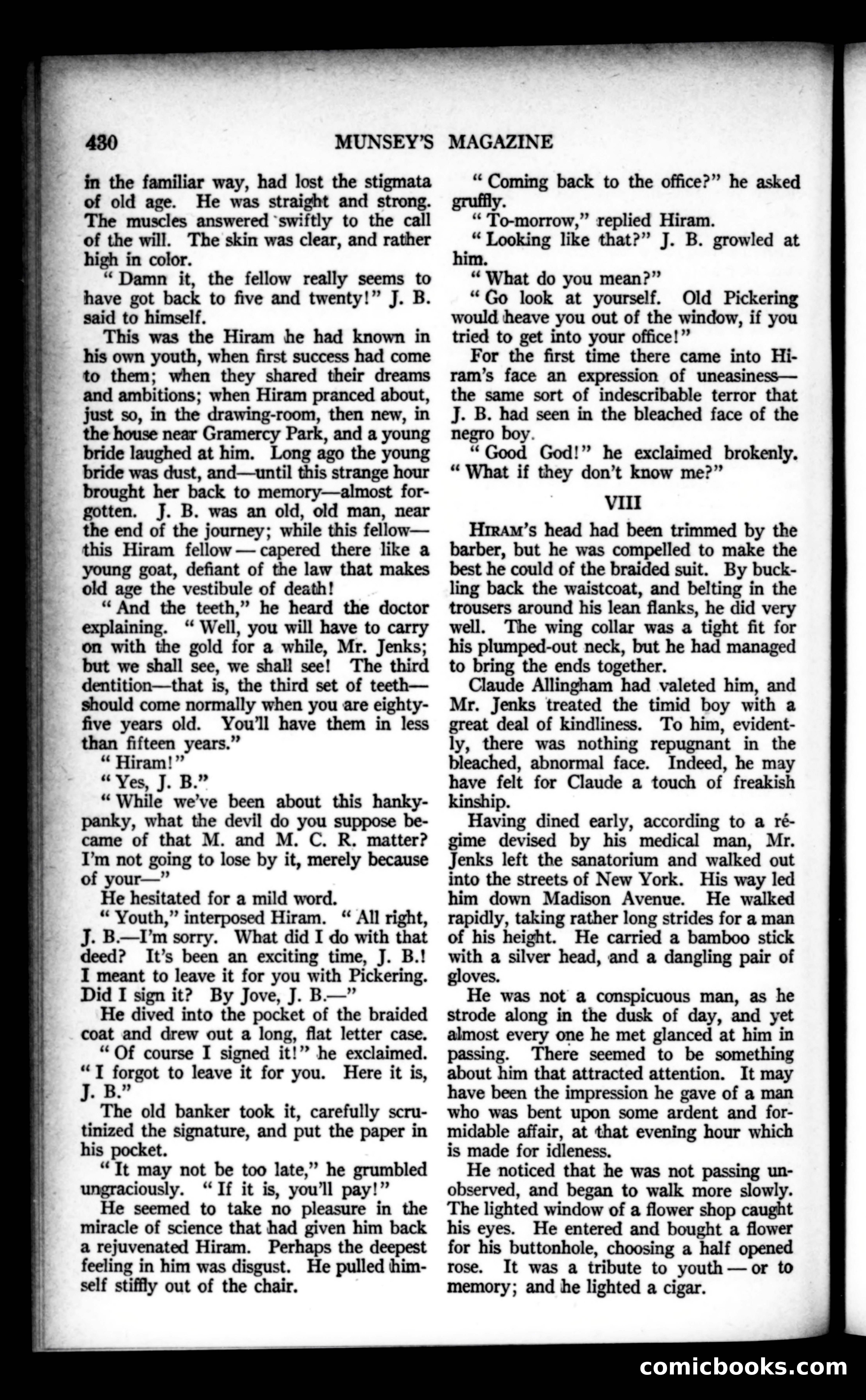 Munsey's Magazine, December 1922 — page 46 of 192