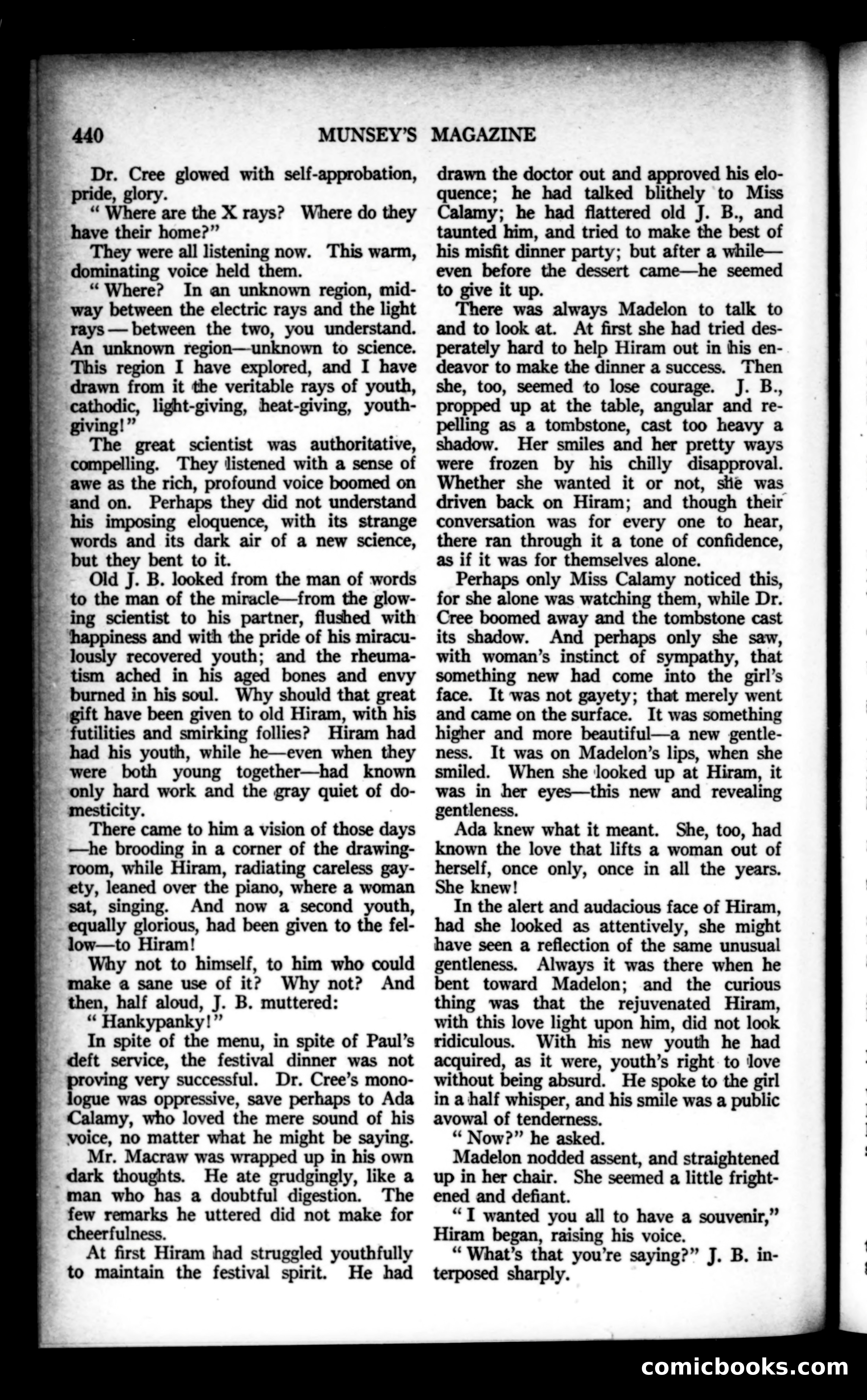 Munsey's Magazine, December 1922 — page 56 of 192