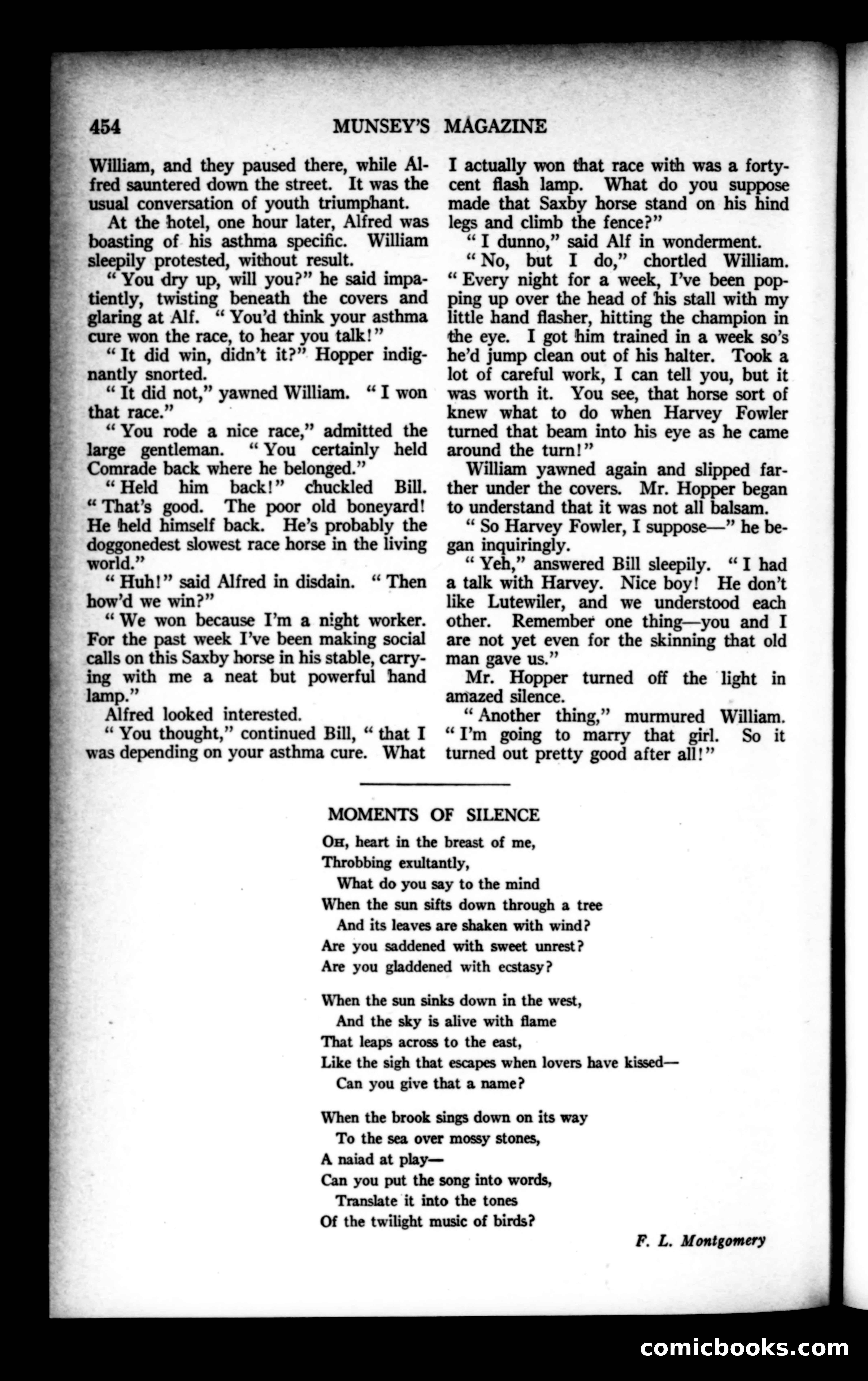 Munsey's Magazine, December 1922 — page 70 of 192