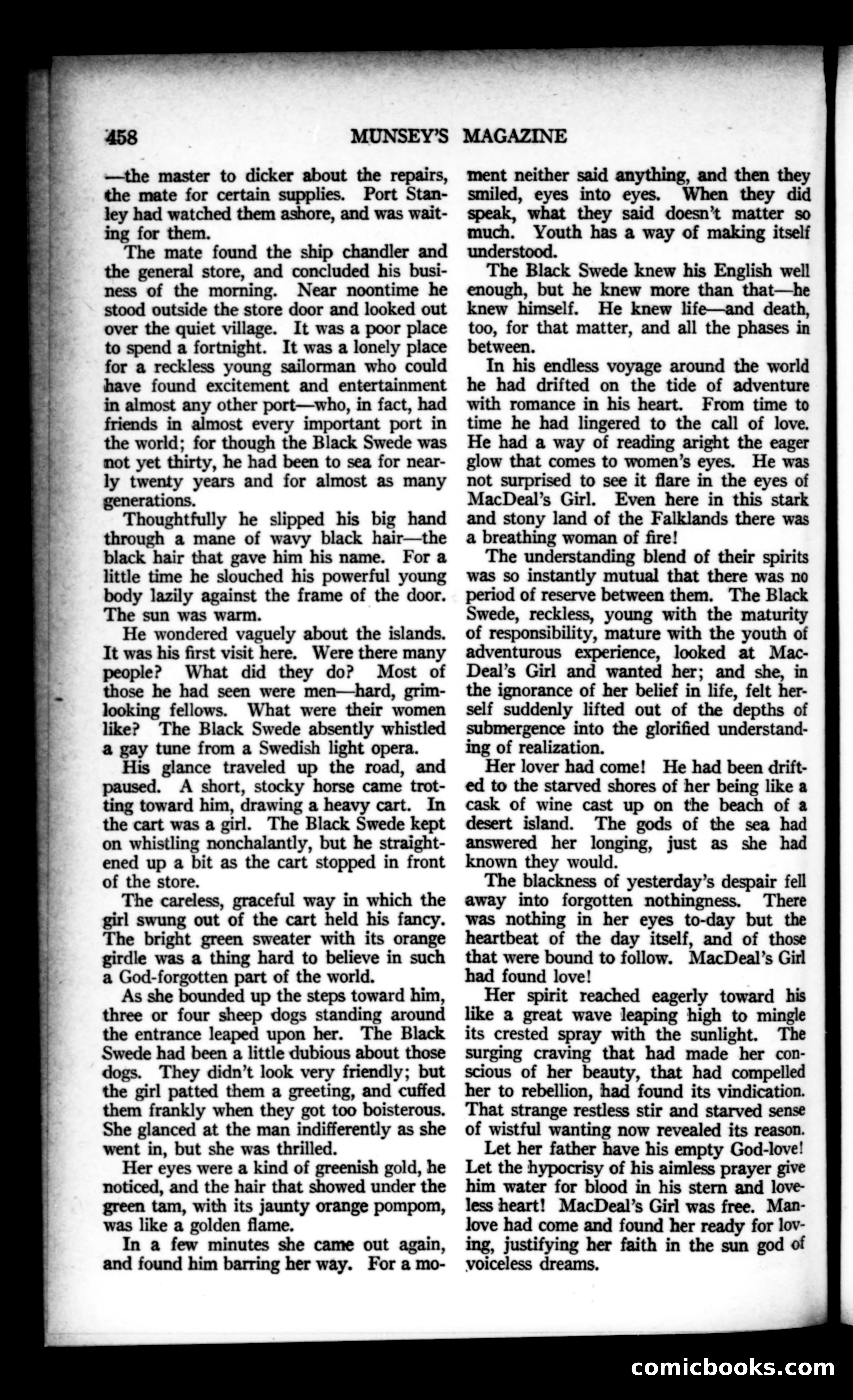 Munsey's Magazine, December 1922 — page 74 of 192