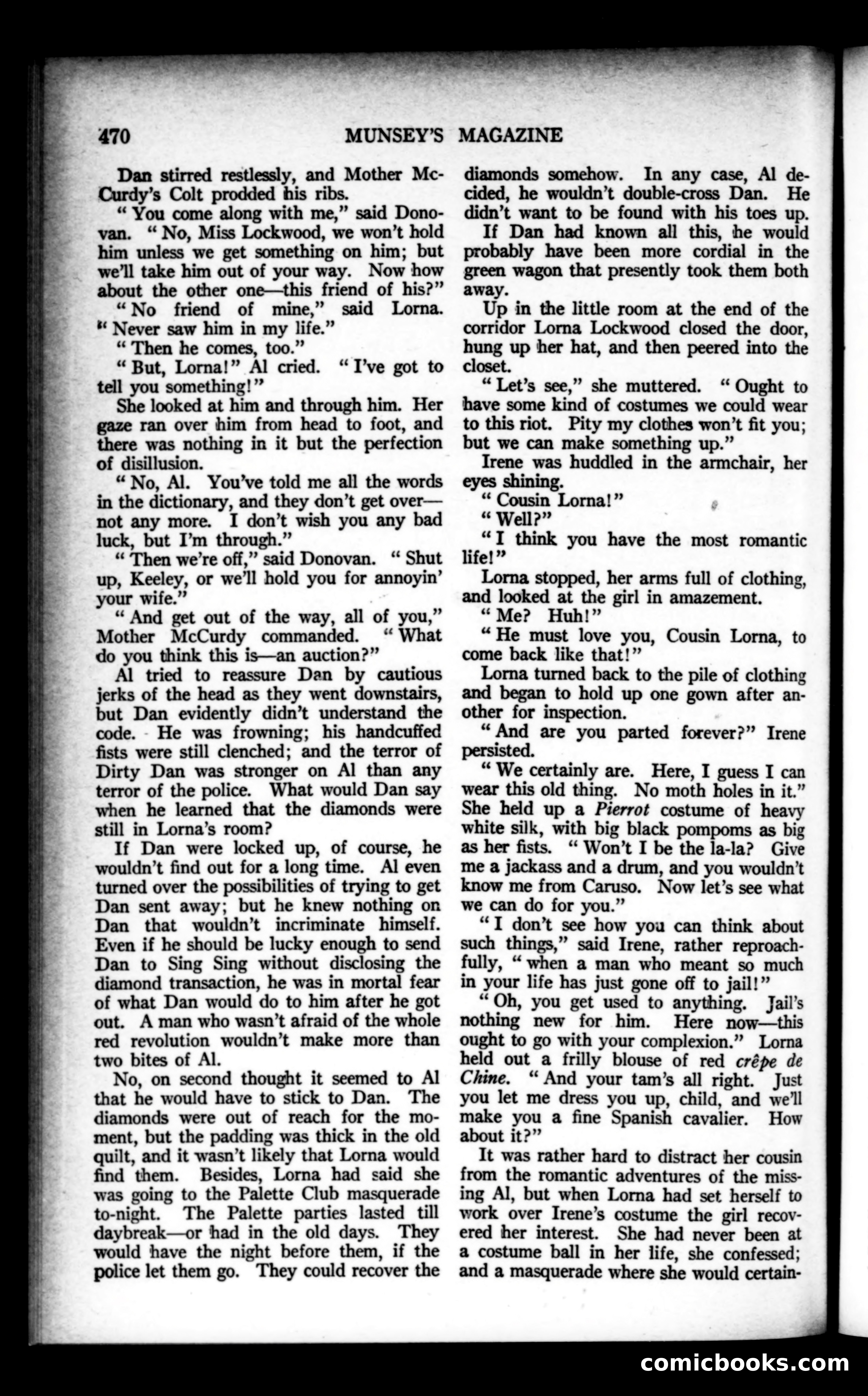 Munsey's Magazine, December 1922 — page 86 of 192