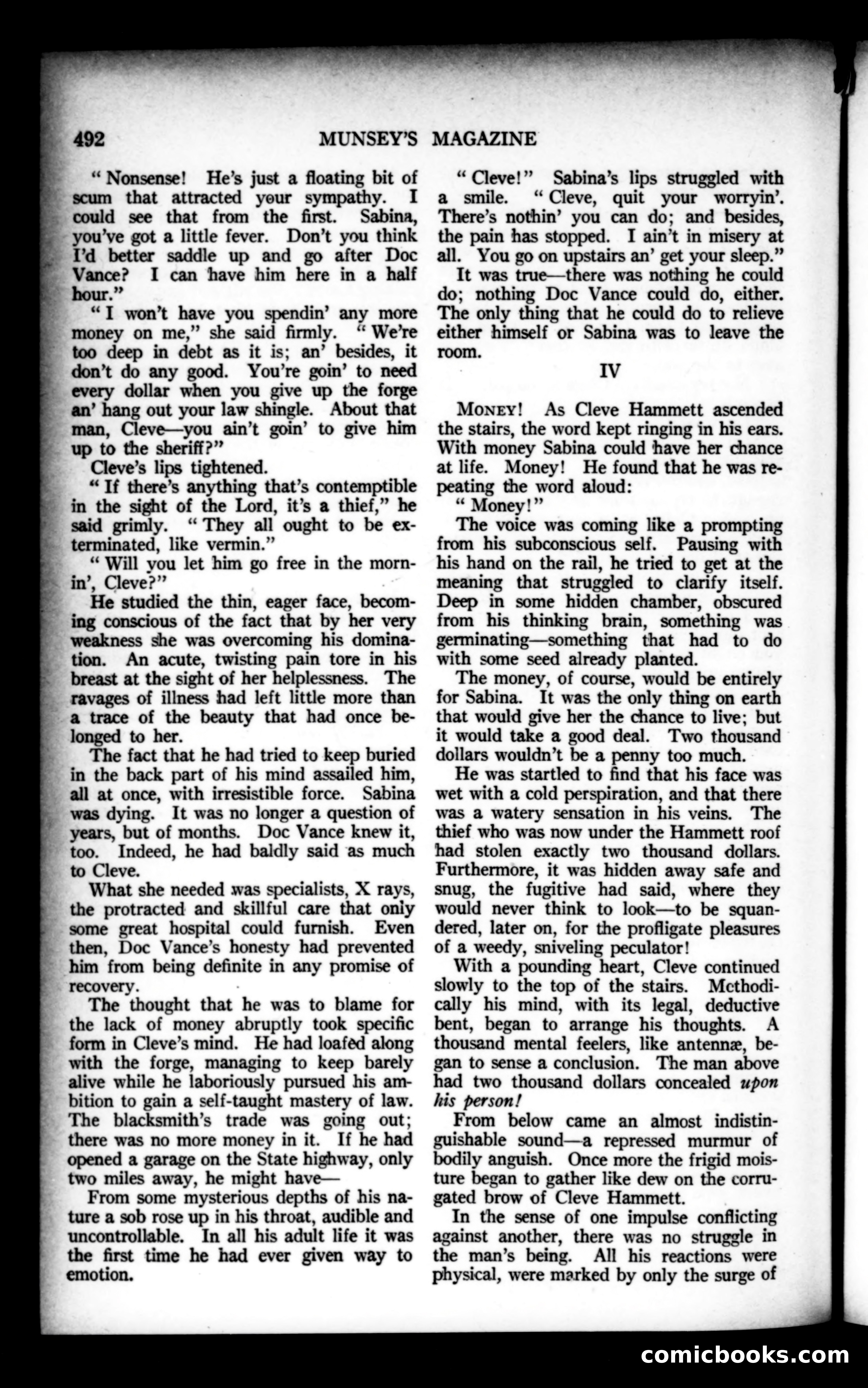 Munsey's Magazine, December 1922 — page 108 of 192