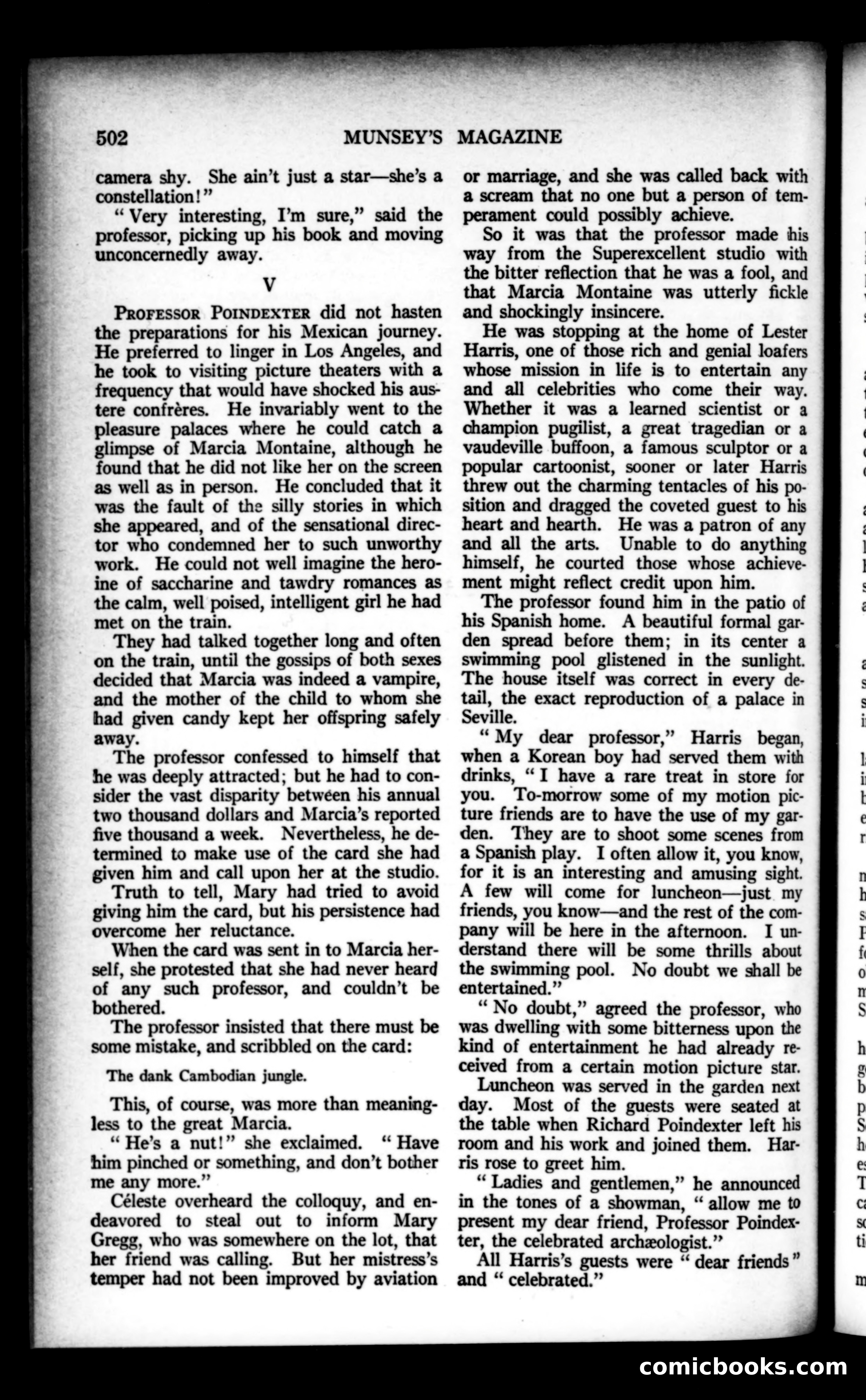 Munsey's Magazine, December 1922 — page 118 of 192