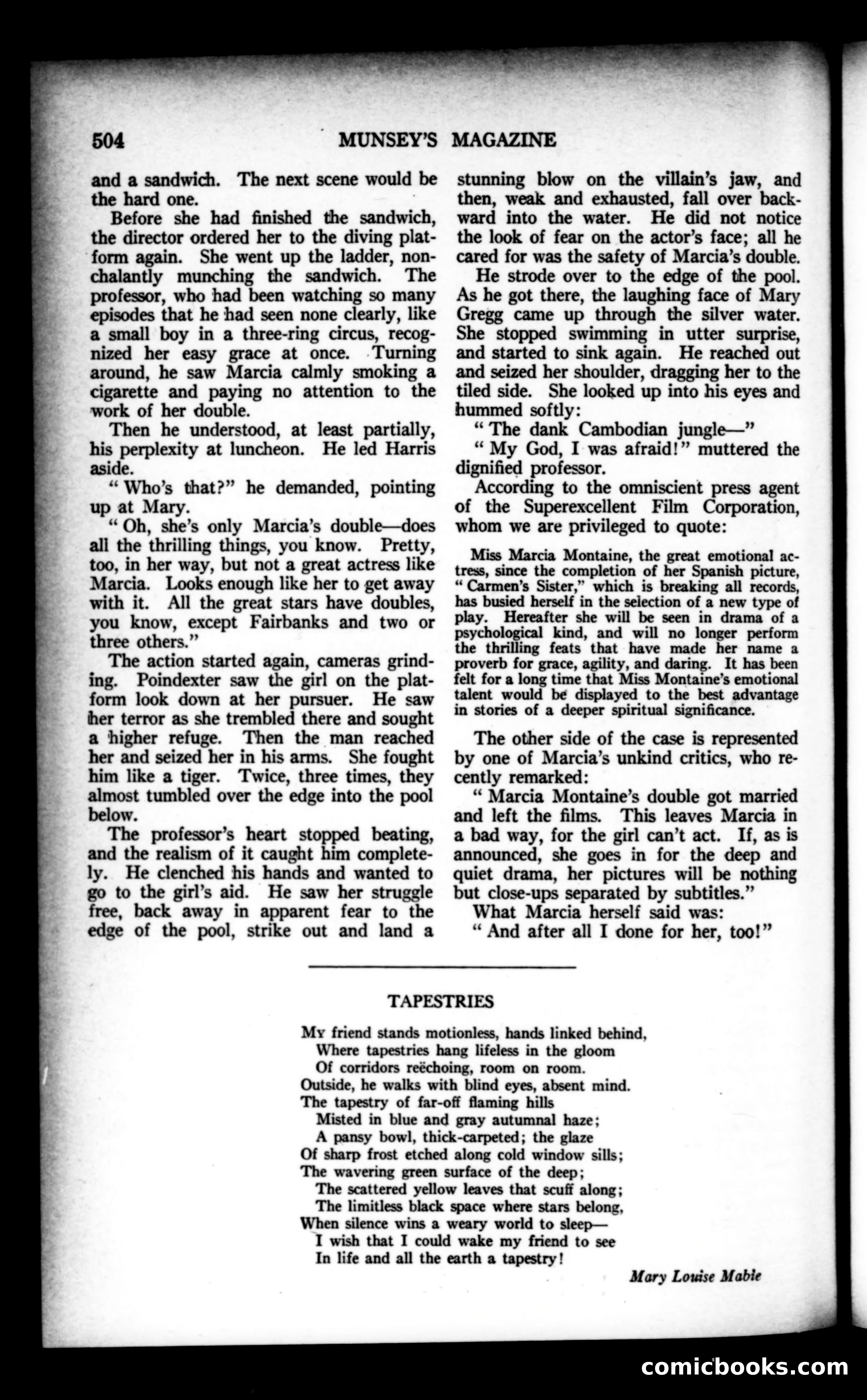 Munsey's Magazine, December 1922 — page 120 of 192