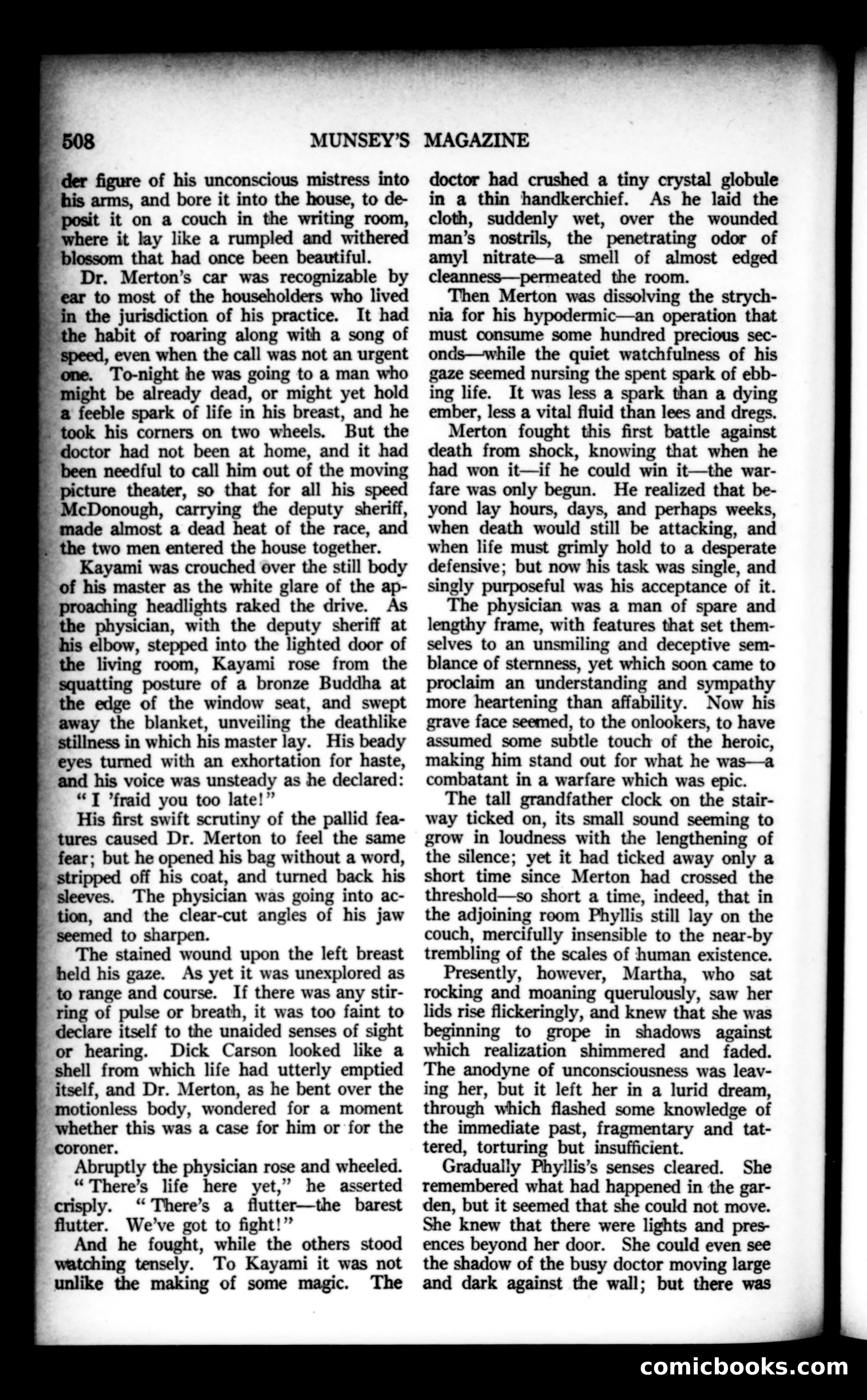 Munsey's Magazine, December 1922 — page 124 of 192
