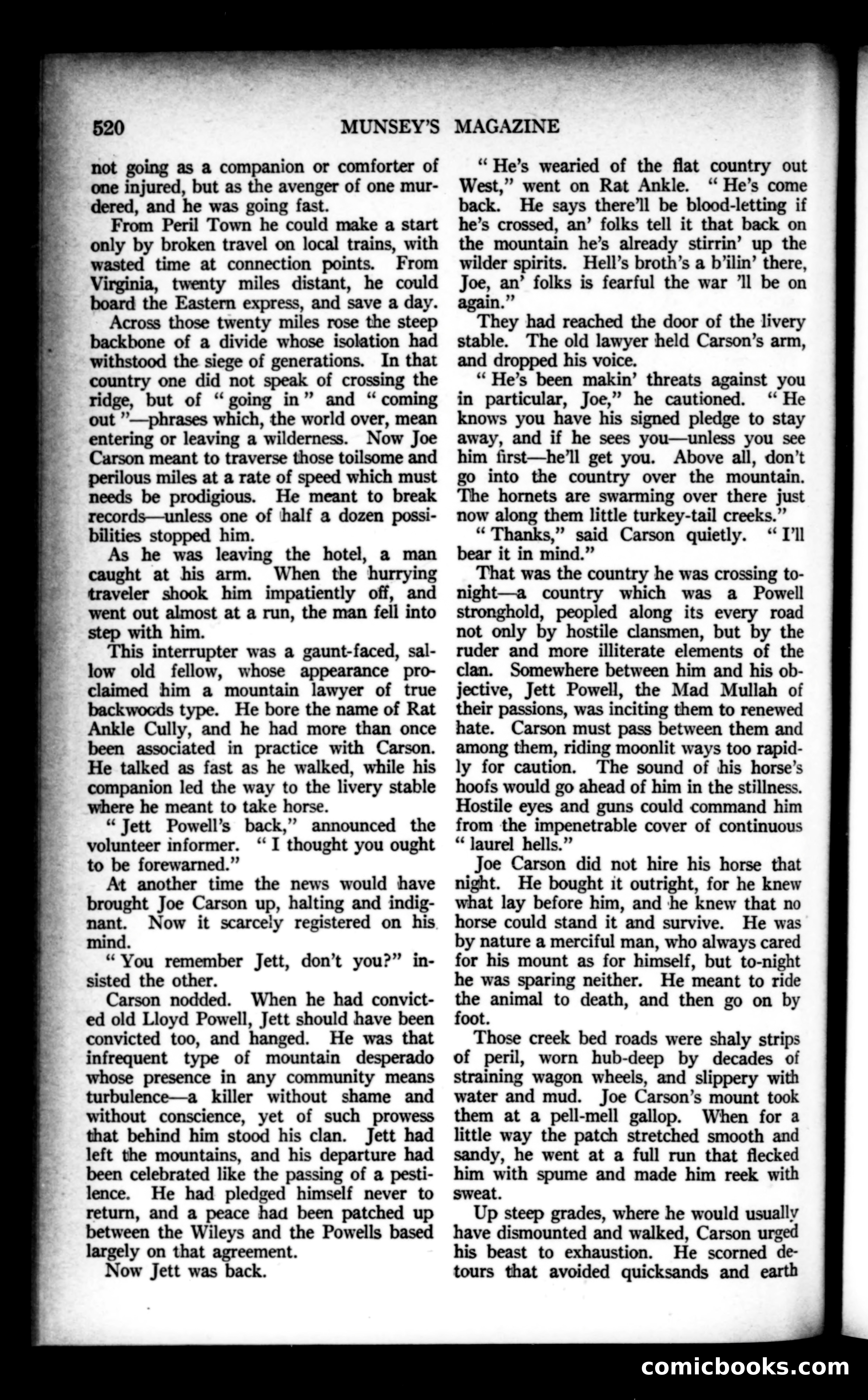 Munsey's Magazine, December 1922 — page 136 of 192