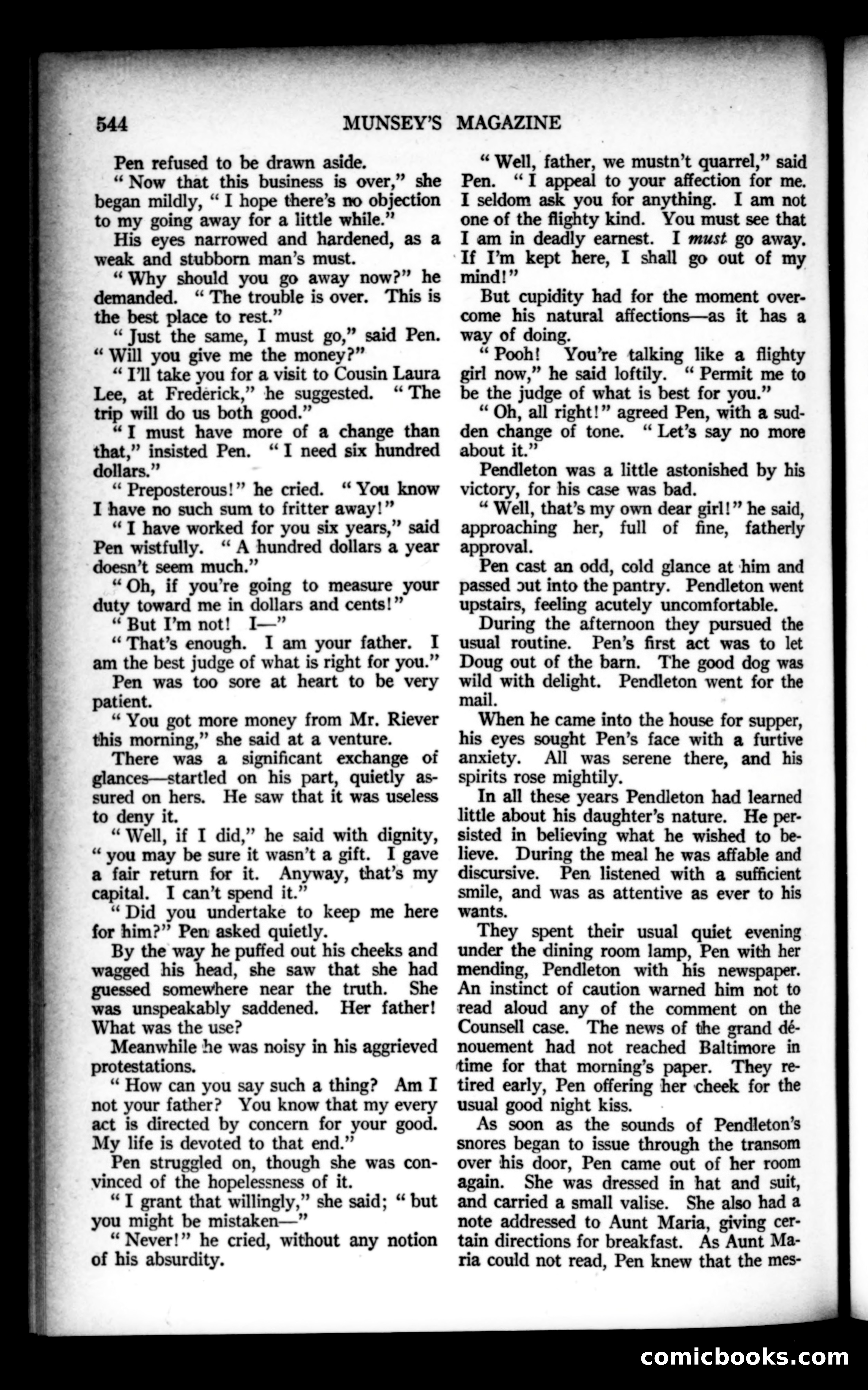 Munsey's Magazine, December 1922 — page 160 of 192