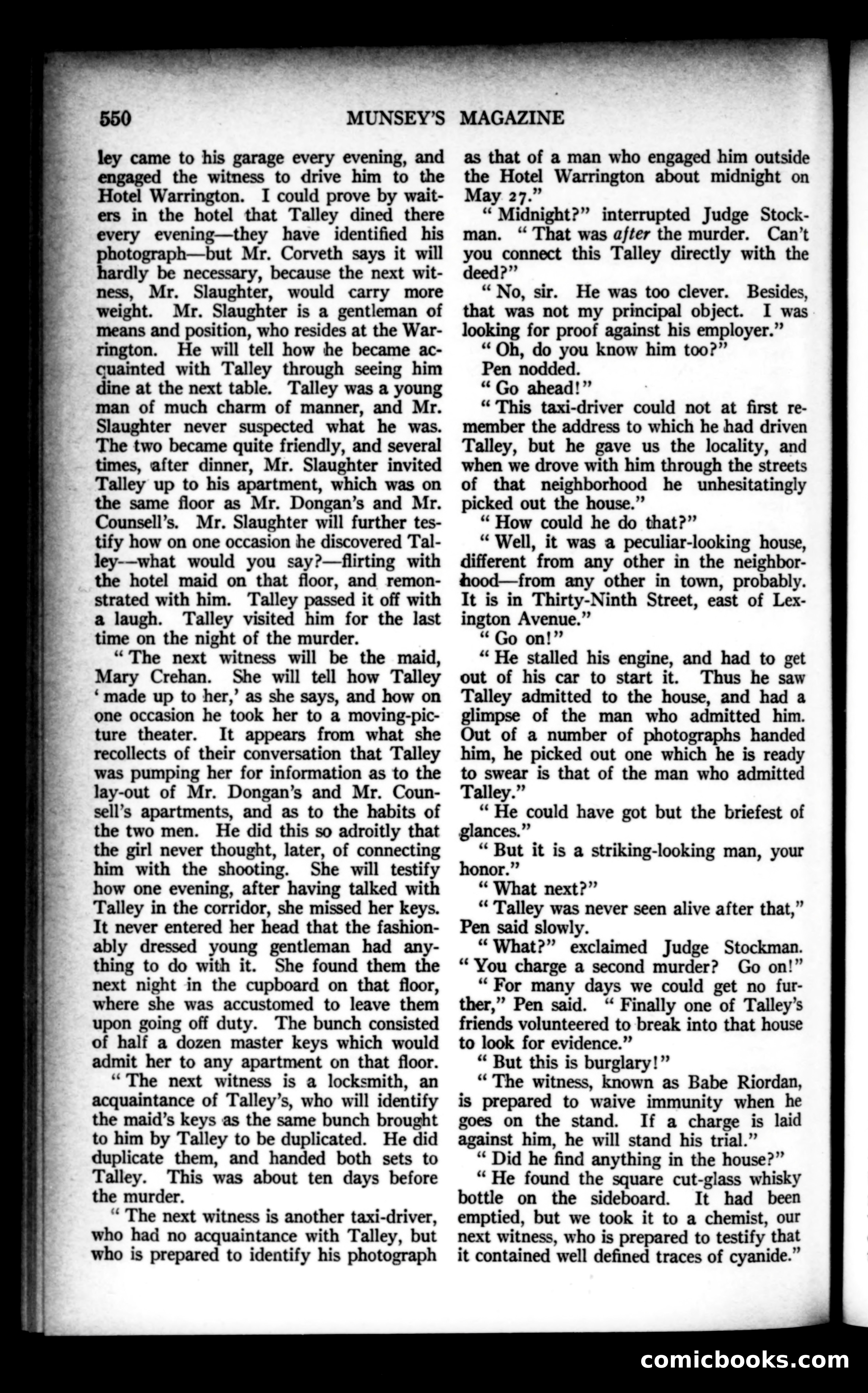 Munsey's Magazine, December 1922 — page 166 of 192