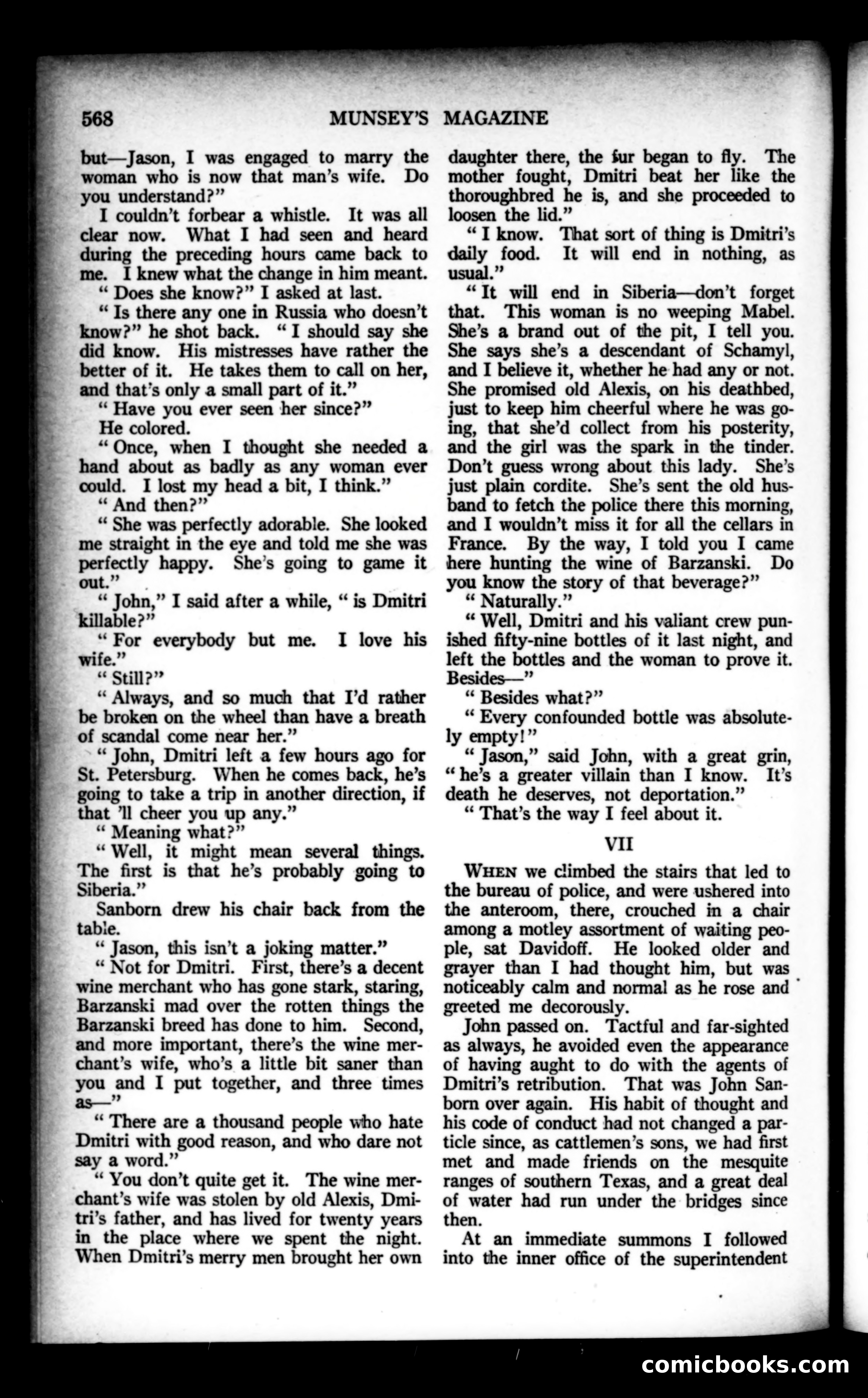 Munsey's Magazine, December 1922 — page 184 of 192