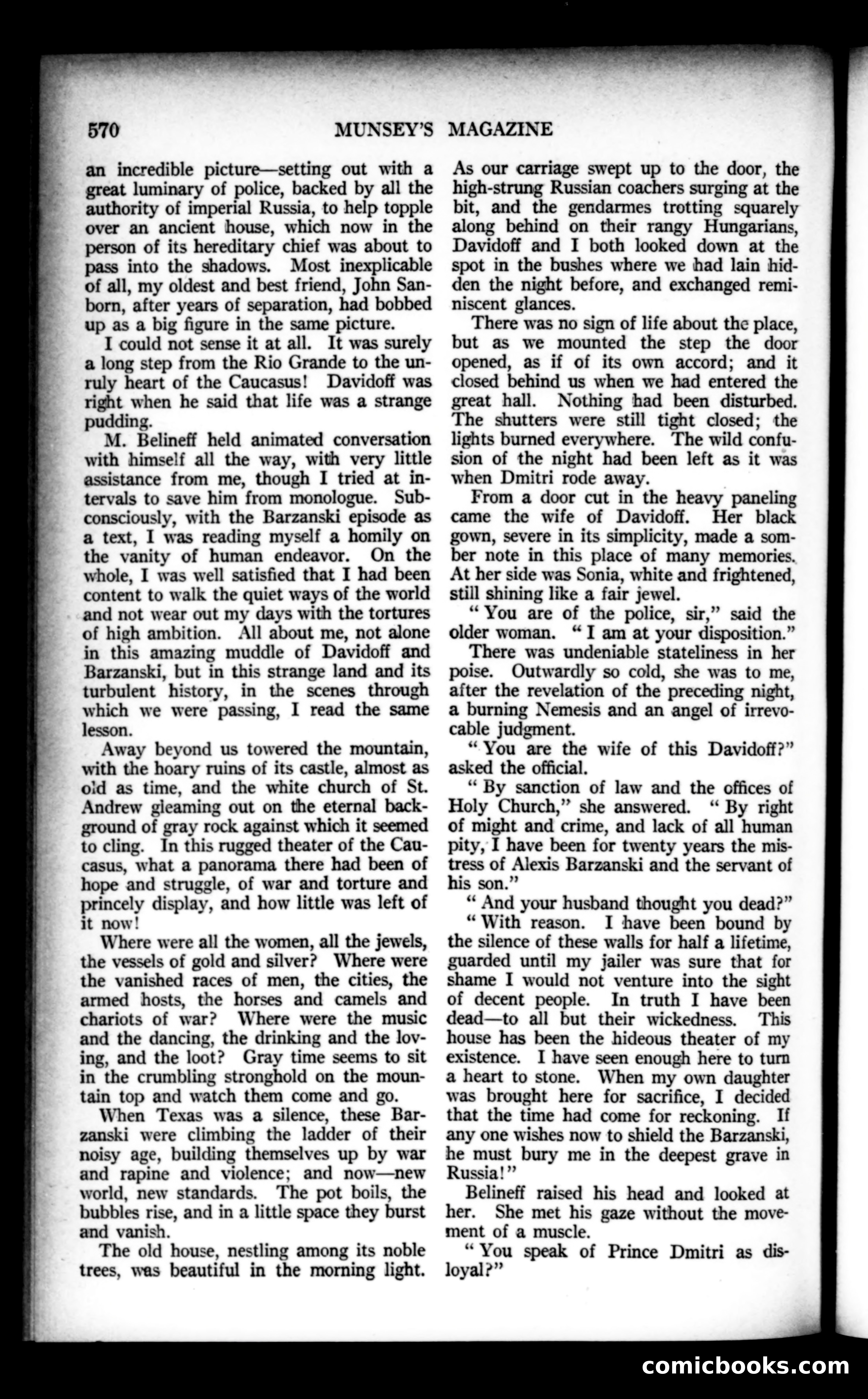 Munsey's Magazine, December 1922 — page 186 of 192