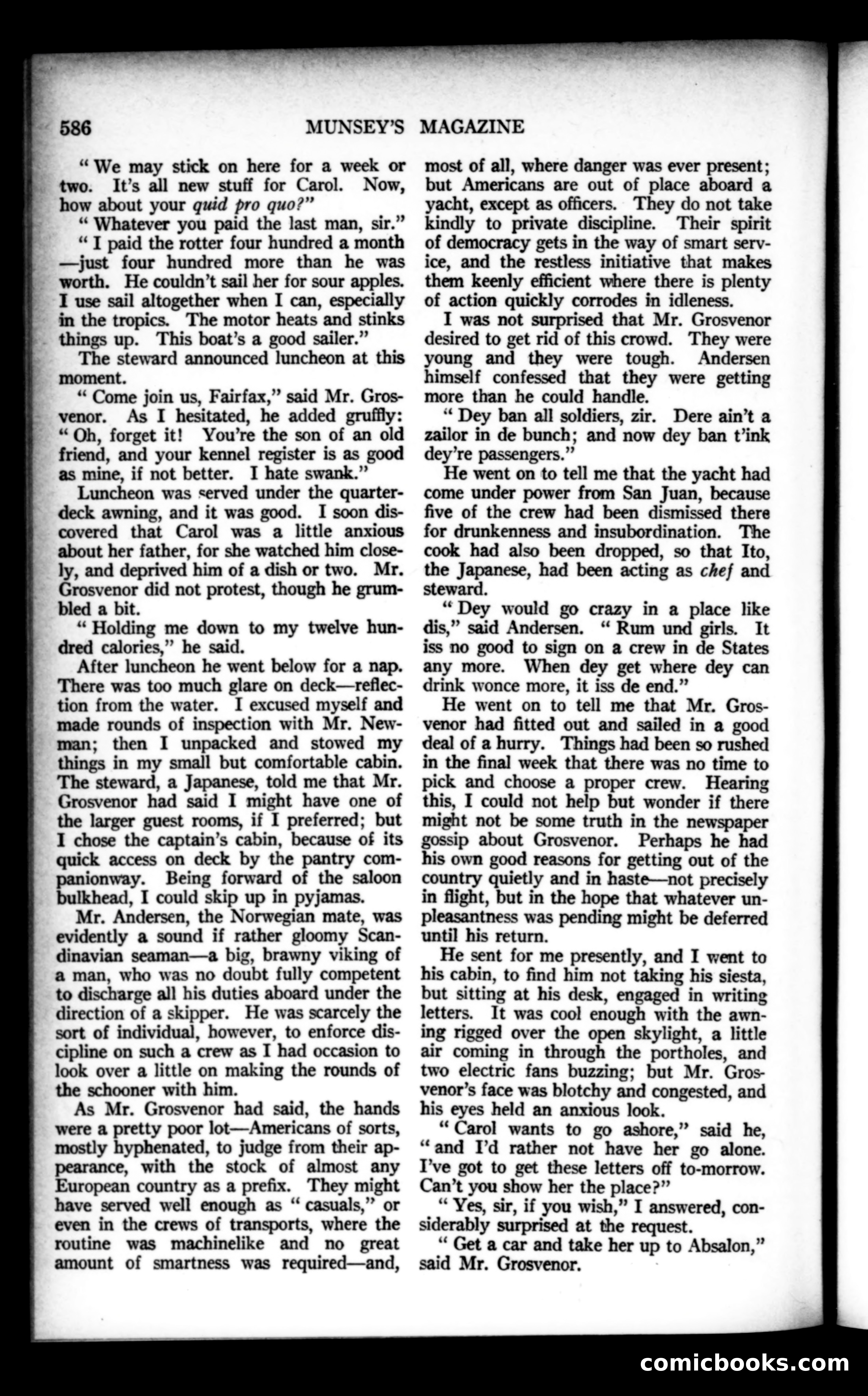 Munsey's Magazine, January 1928 — page 10 of 195
